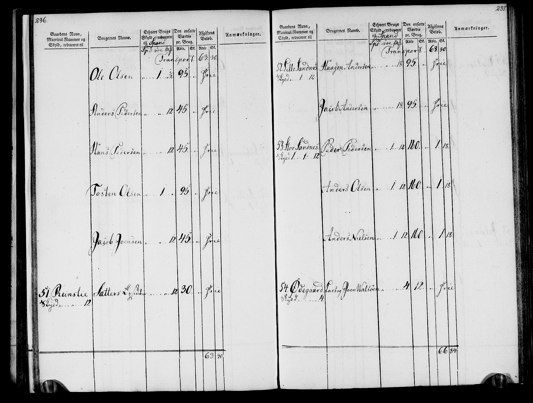 Rentekammeret inntil 1814, Realistisk ordnet avdeling, AV/RA-EA-4070/N/Ne/Nea/L0133: Nordmøre fogderi. Oppebørselsregister, 1803, s. 121