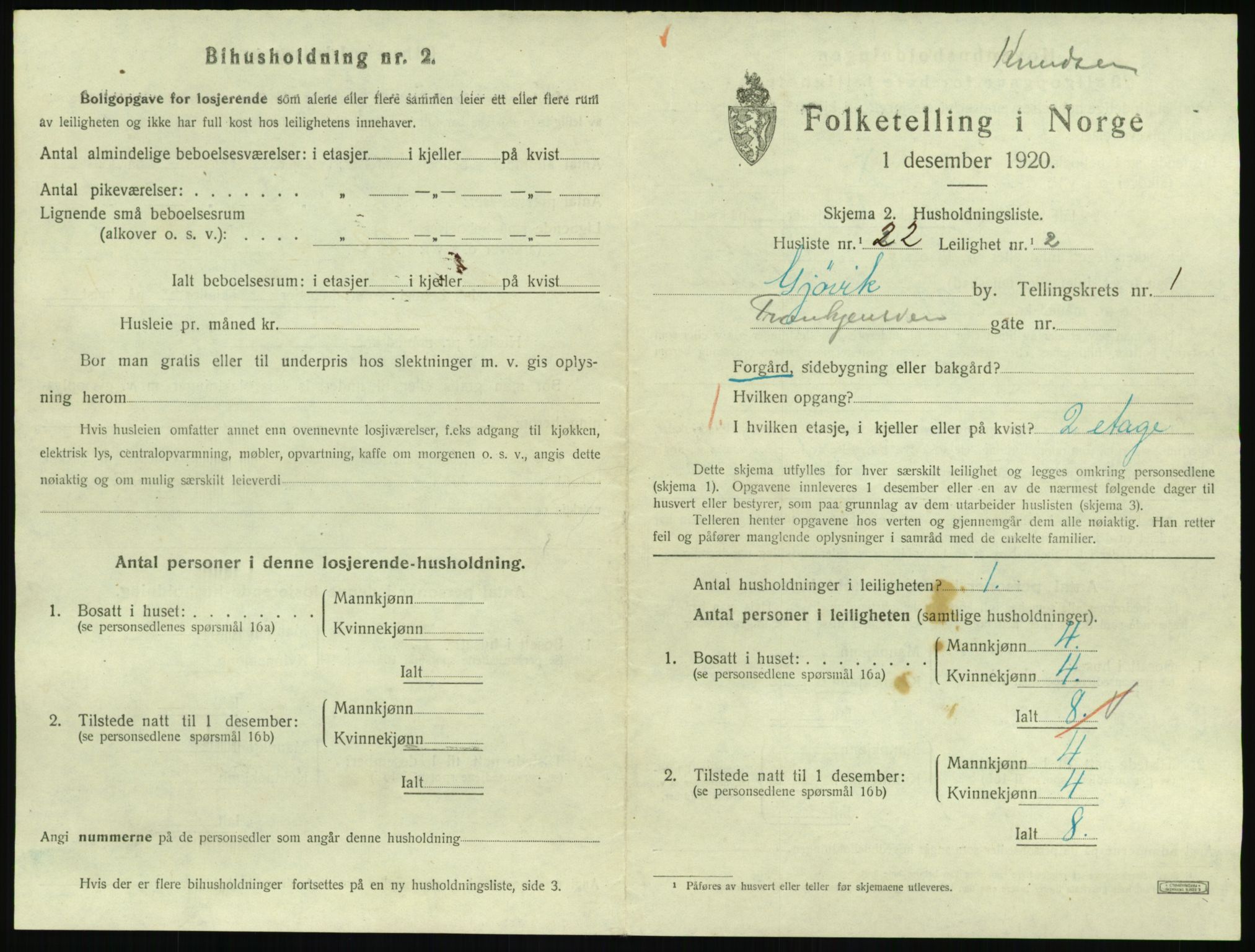 SAH, Folketelling 1920 for 0502 Gjøvik kjøpstad, 1920, s. 794