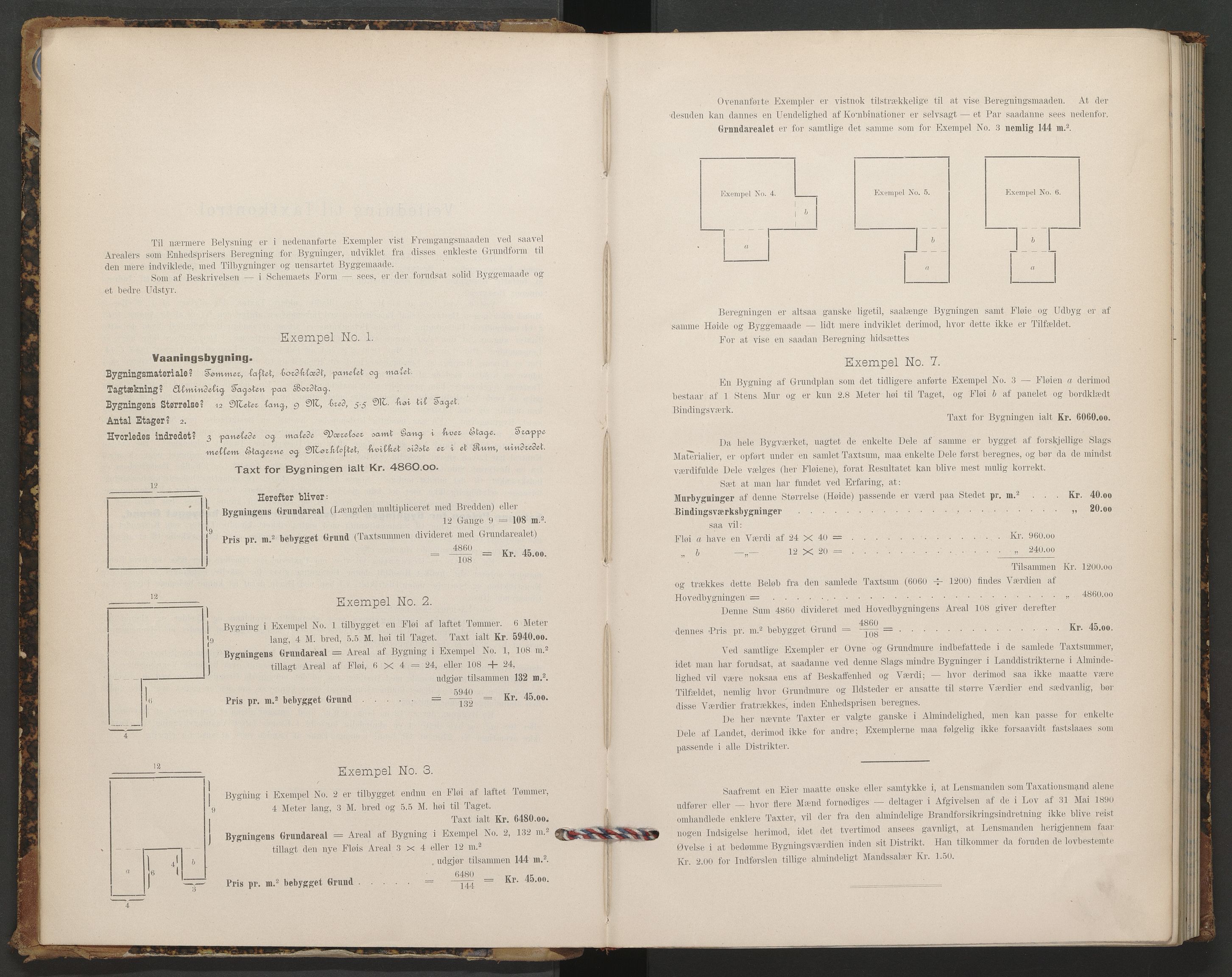 Lensmannen i Balsfjord, AV/SATØ-S-0085/Hf/Hfb/L0171: Branntakstprotokoller 1873-1958. Med register, 1900-1901