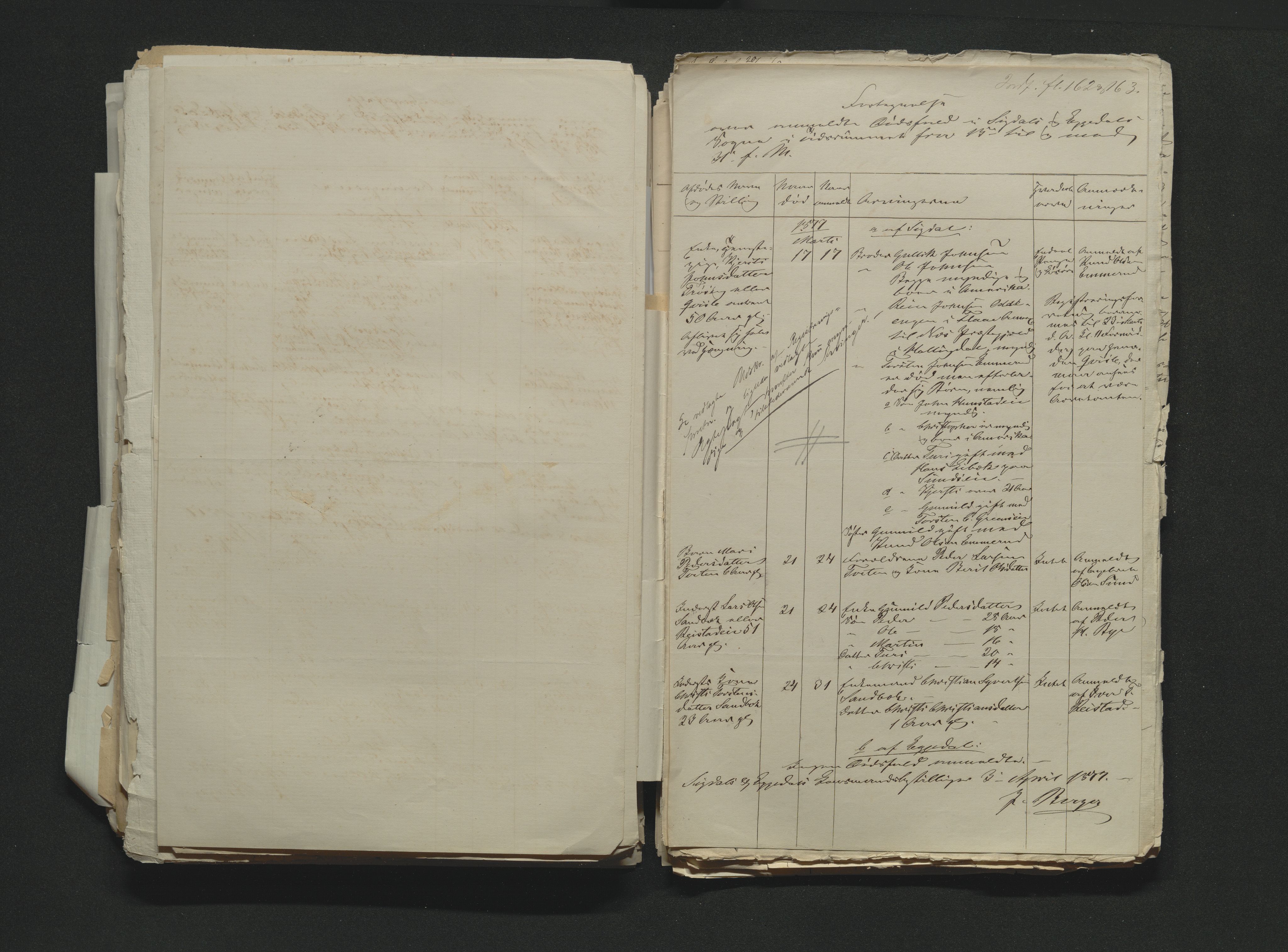 Eiker, Modum og Sigdal sorenskriveri, AV/SAKO-A-123/H/Ha/Hab/L0014: Dødsfallsmeldinger, 1874-1877, s. 701