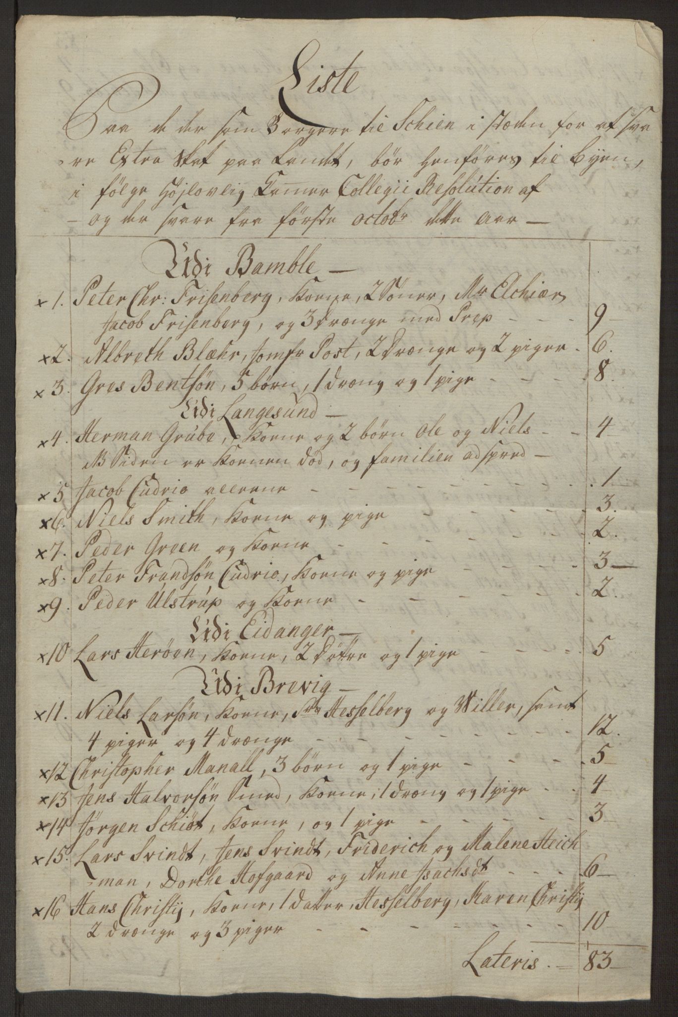 Rentekammeret inntil 1814, Reviderte regnskaper, Byregnskaper, RA/EA-4066/R/Rj/L0198/0001: [J4] Kontribusjonsregnskap / Ekstraskatt, 1762-1768, s. 464