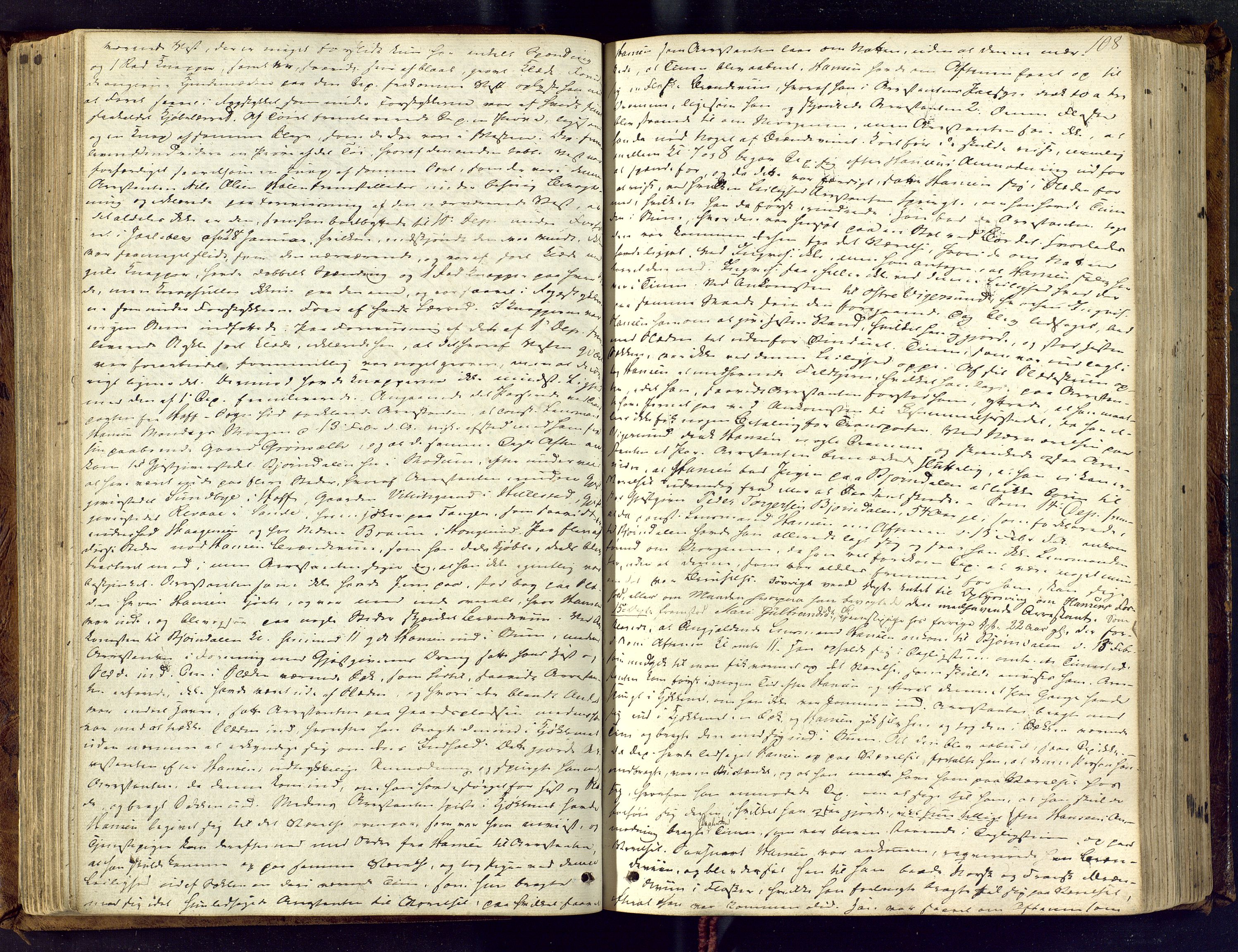 Eiker, Modum og Sigdal sorenskriveri, SAKO/A-123/F/Fc/L0009: Ekstrarettsprotokoll - Modum, 1841-1847, s. 108