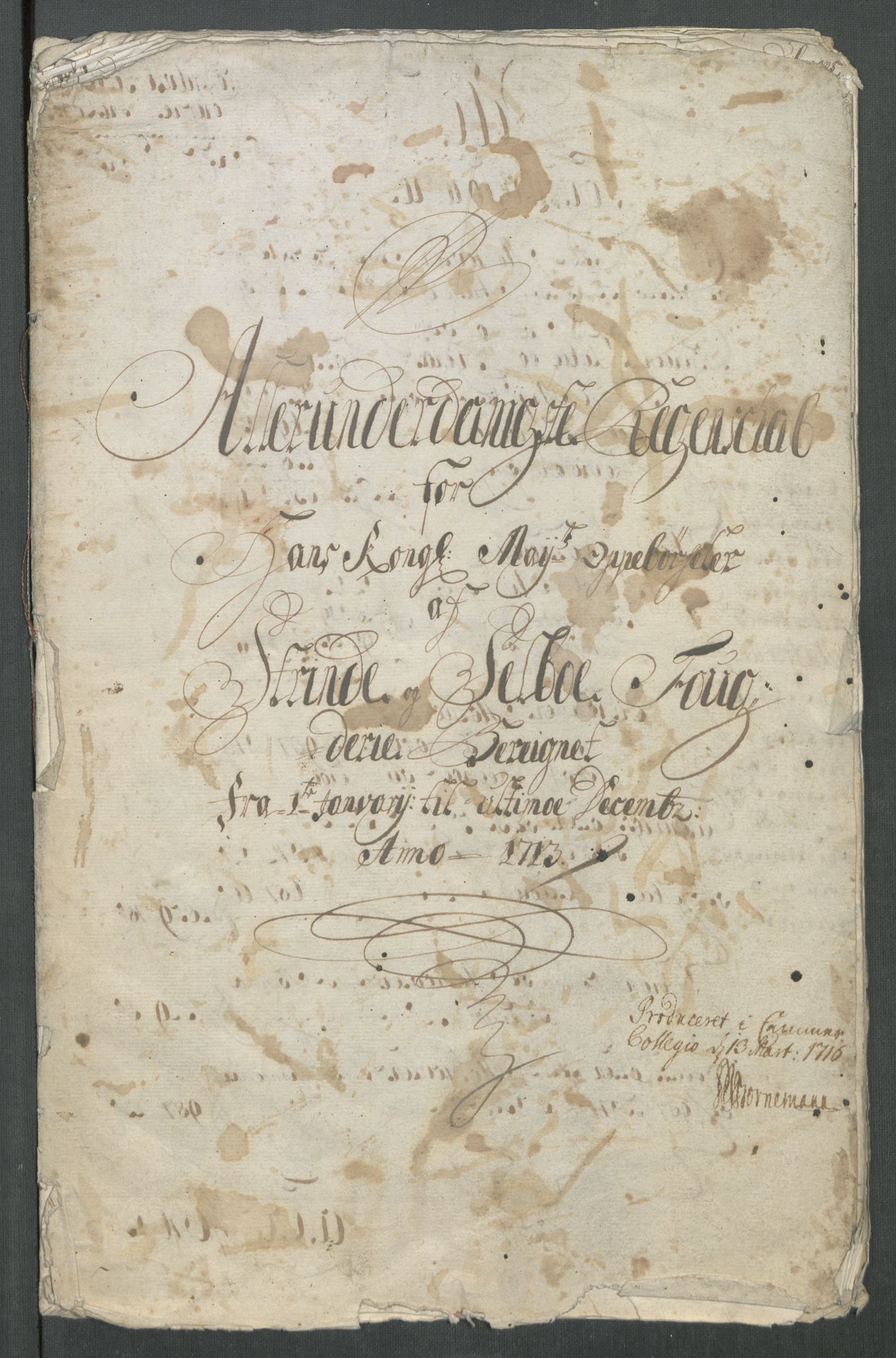 Rentekammeret inntil 1814, Reviderte regnskaper, Fogderegnskap, RA/EA-4092/R61/L4113: Fogderegnskap Strinda og Selbu, 1712-1713, s. 284