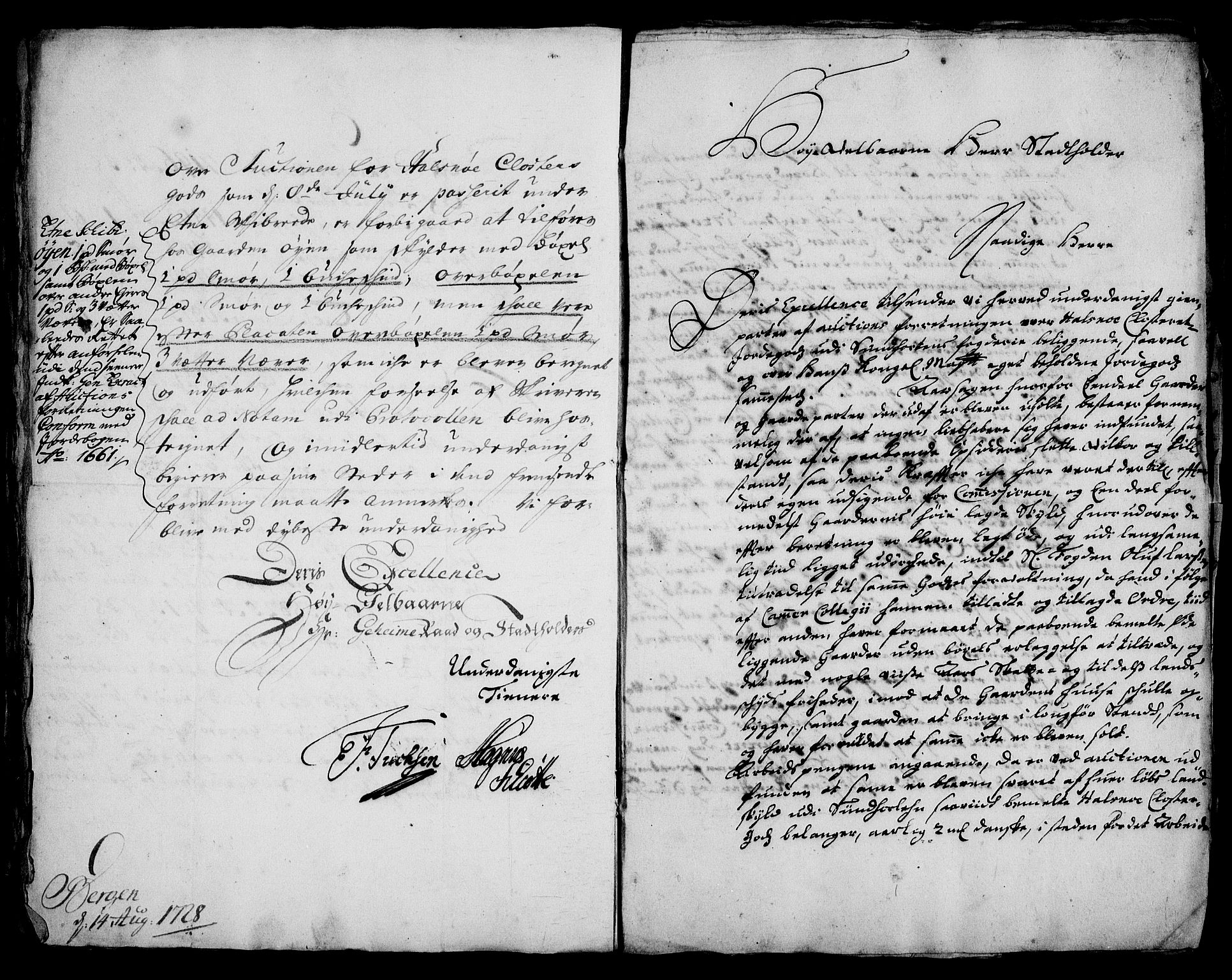 Rentekammeret inntil 1814, Realistisk ordnet avdeling, RA/EA-4070/On/L0003: [Jj 4]: Kommisjonsforretning over Vilhelm Hanssøns forpaktning av Halsnøy klosters gods, 1721-1729, s. 462