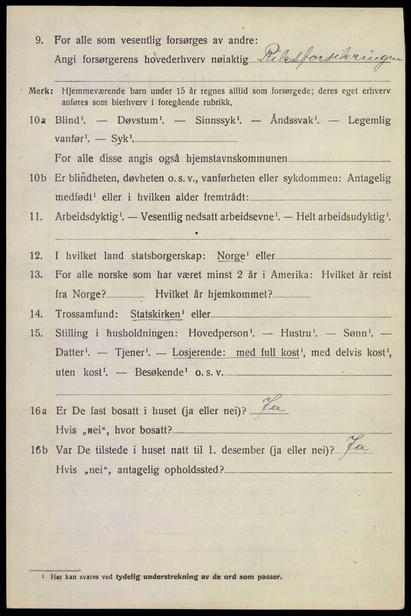 SAKO, Folketelling 1920 for 0630 Øvre Sandsvær herred, 1920, s. 3733