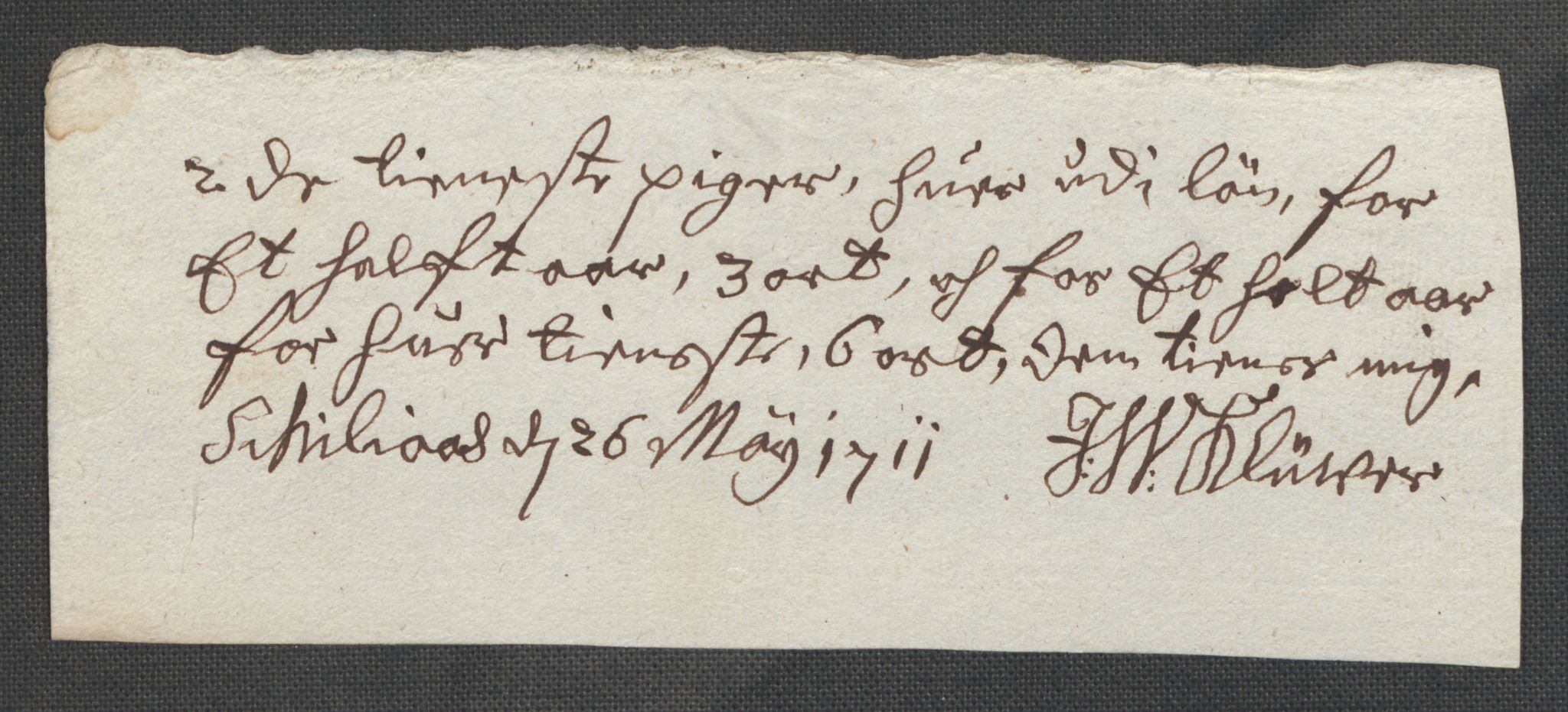 Rentekammeret inntil 1814, Reviderte regnskaper, Fogderegnskap, RA/EA-4092/R64/L4432: Fogderegnskap Namdal, 1711, s. 359