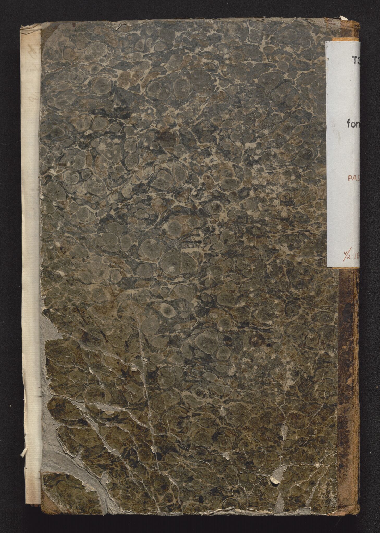 Tønsberg byfogd, AV/SAKO-A-224/N/Nb/L0004: Passjournal, 1847-1860
