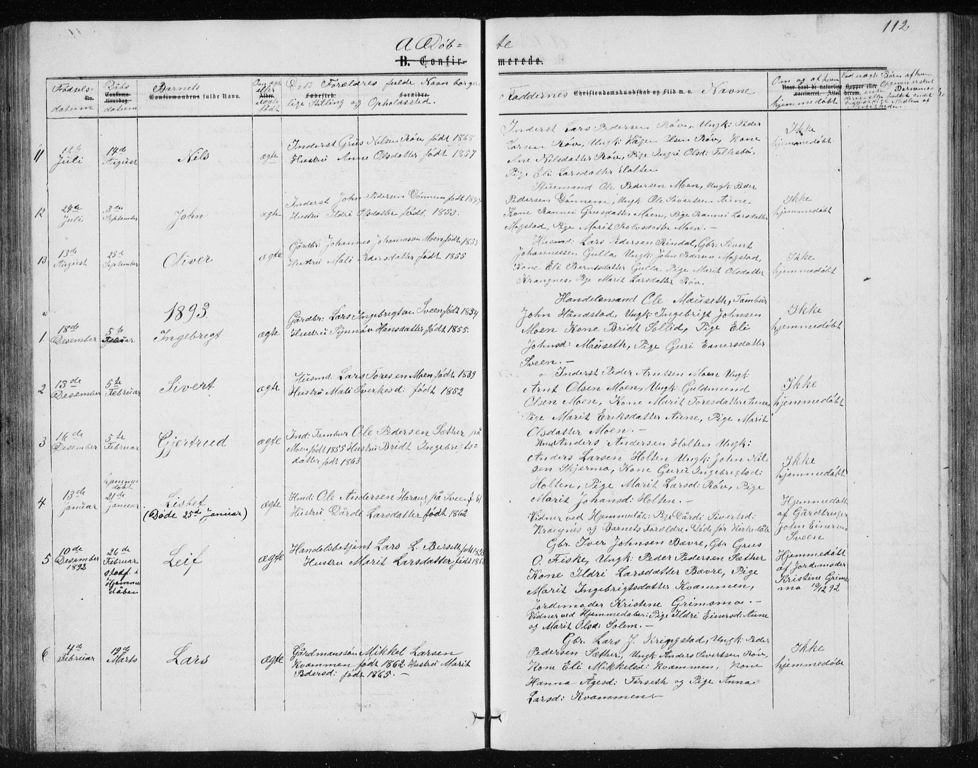 Ministerialprotokoller, klokkerbøker og fødselsregistre - Møre og Romsdal, AV/SAT-A-1454/597/L1064: Klokkerbok nr. 597C01, 1866-1898, s. 112