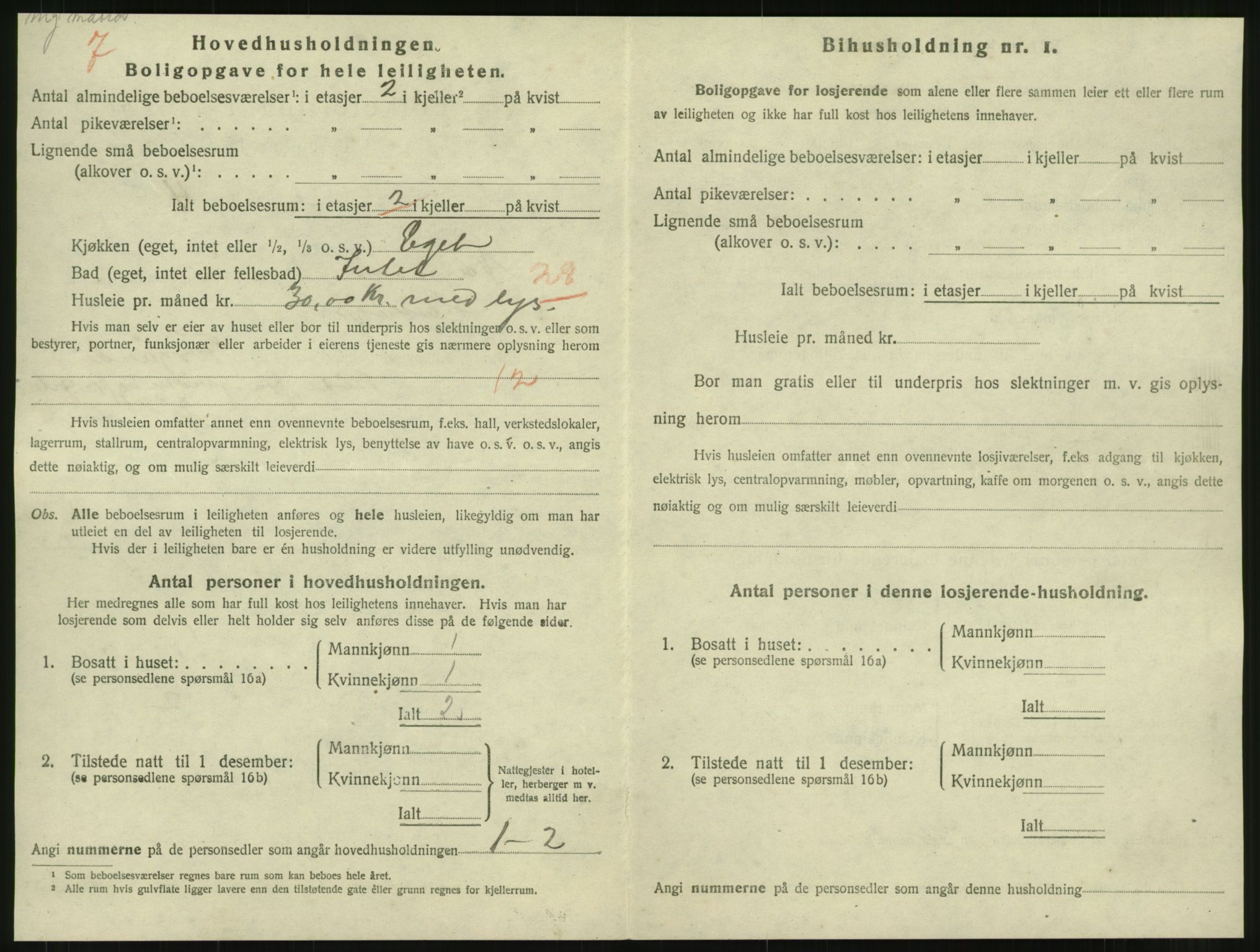 SAT, Folketelling 1920 for 1703 Namsos ladested, 1920, s. 1806