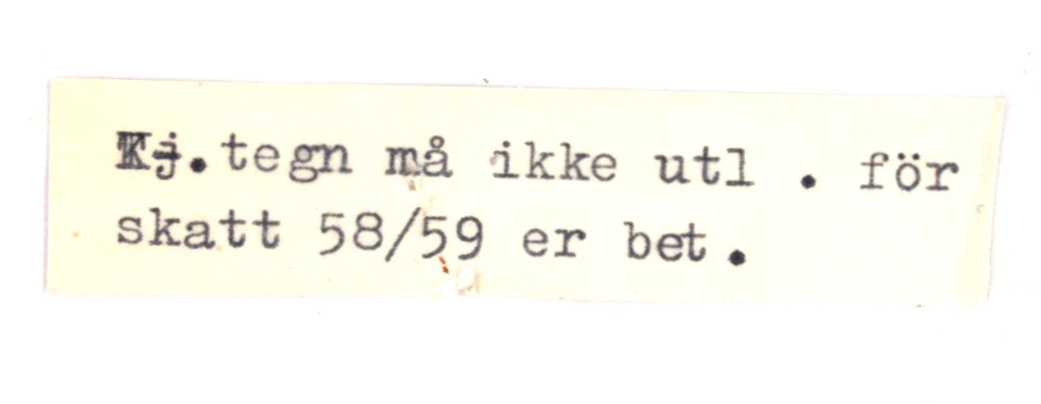 Møre og Romsdal vegkontor - Ålesund trafikkstasjon, SAT/A-4099/F/Fe/L0003: Registreringskort for kjøretøy T 232 - T 340, 1927-1998, s. 2406