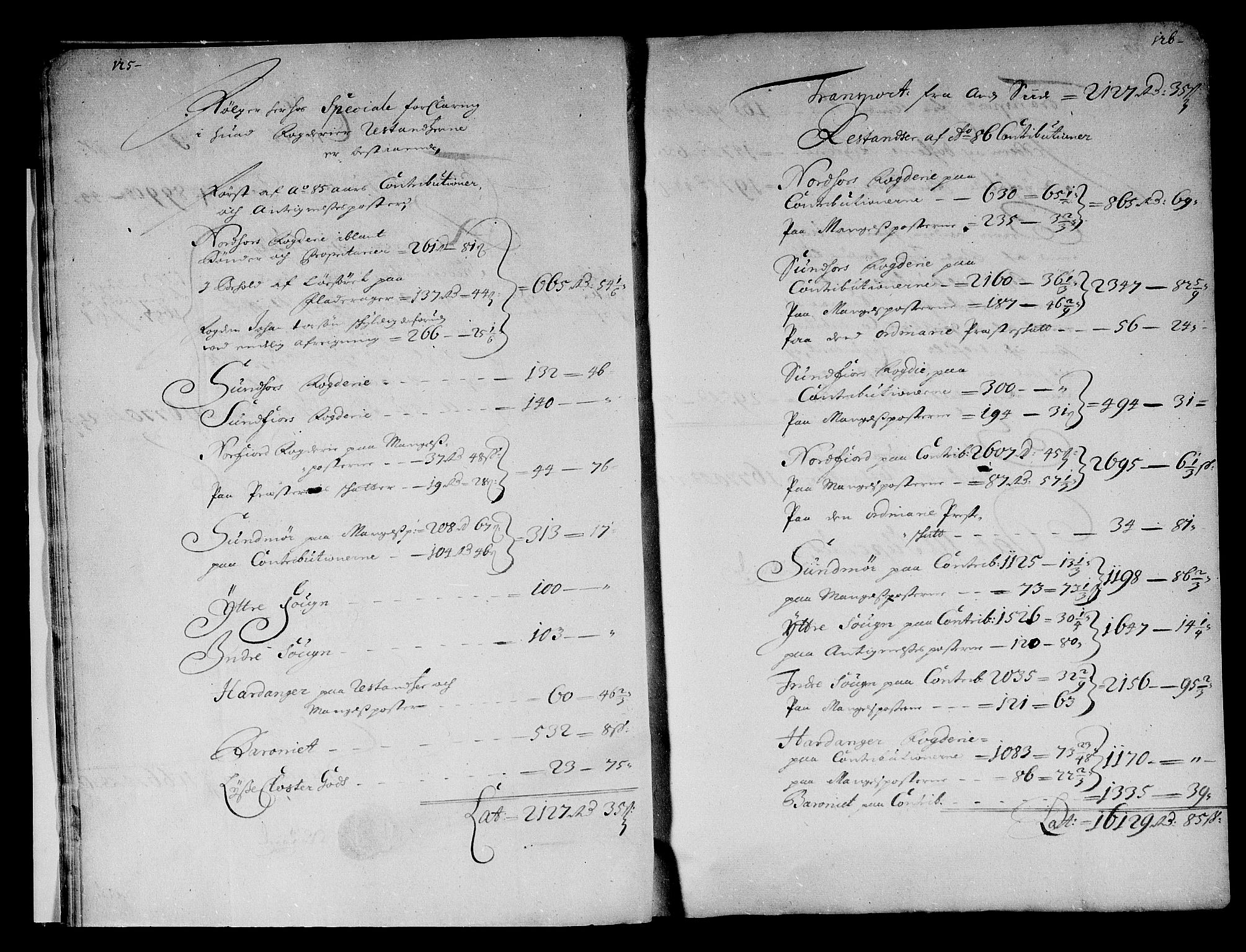 Rentekammeret inntil 1814, Reviderte regnskaper, Stiftamtstueregnskaper, Bergen stiftamt, AV/RA-EA-6043/R/Rc/L0079: Bergen stiftamt, 1685-1686