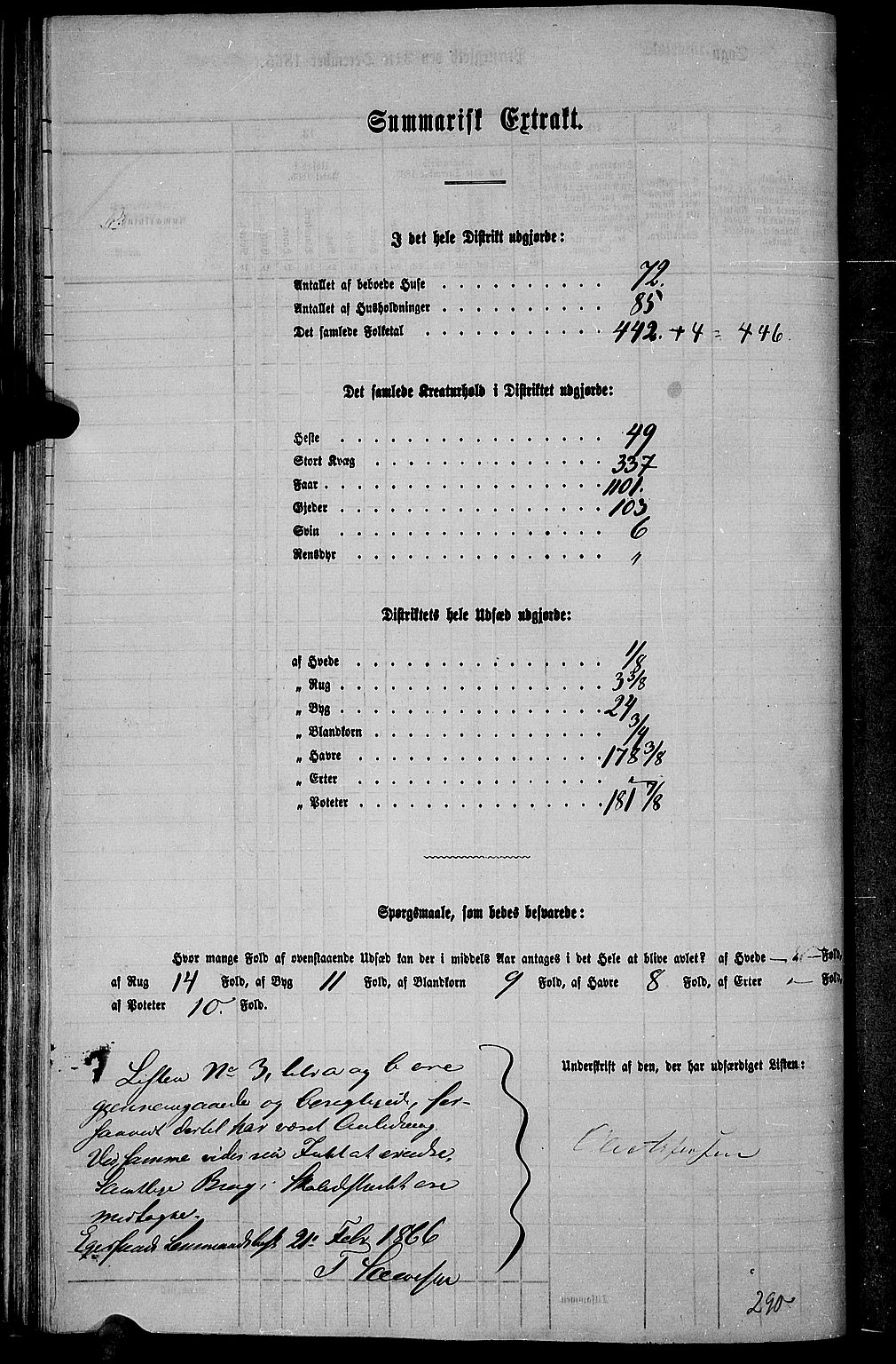 RA, Folketelling 1865 for 1116L Eigersund prestegjeld, Eigersund landsokn og Ogna sokn, 1865, s. 78