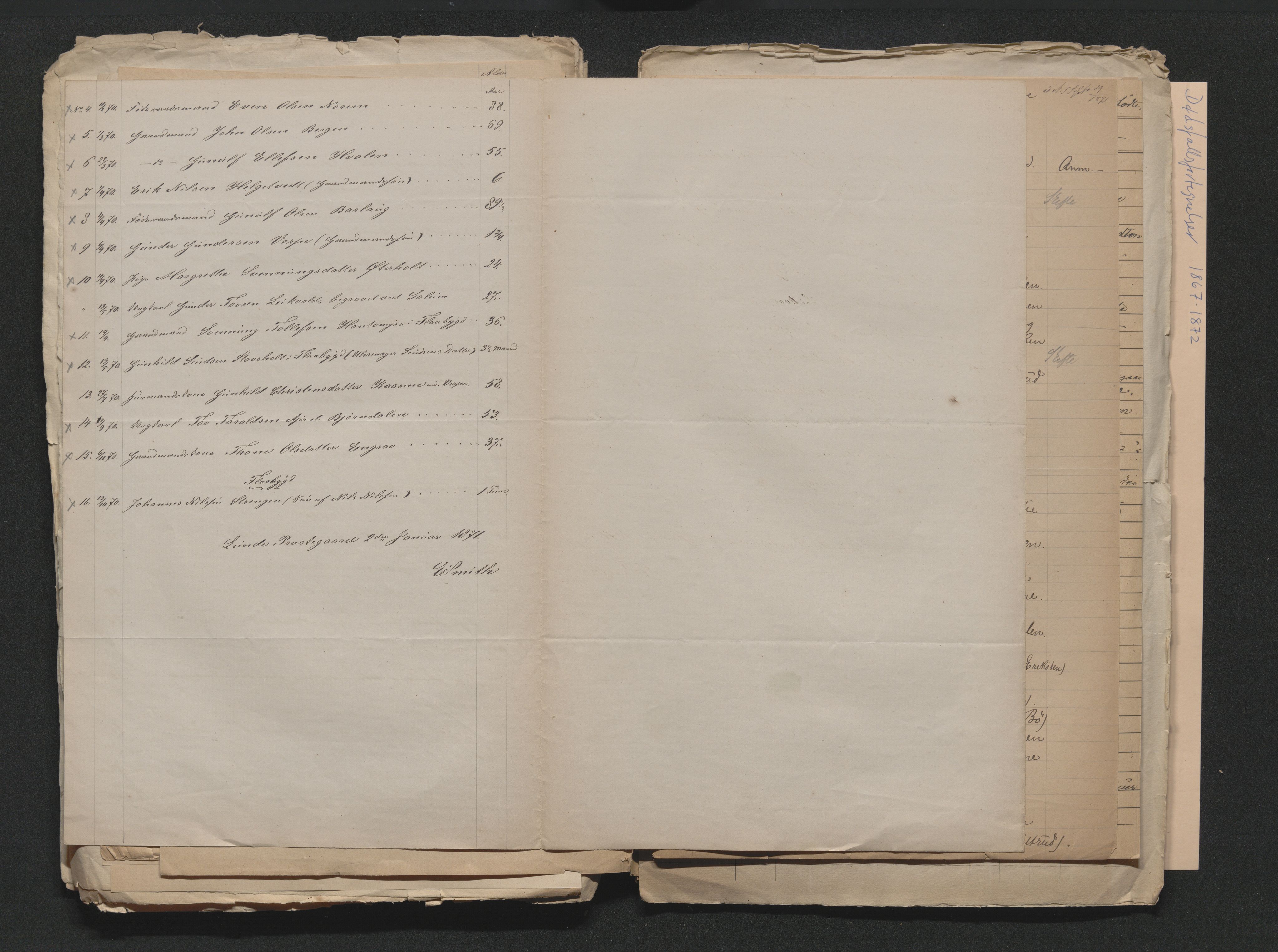 Nedre Telemark sorenskriveri, AV/SAKO-A-135/H/Ha/Hab/L0001: Dødsfallsfortegnelser
, 1867-1886, s. 72