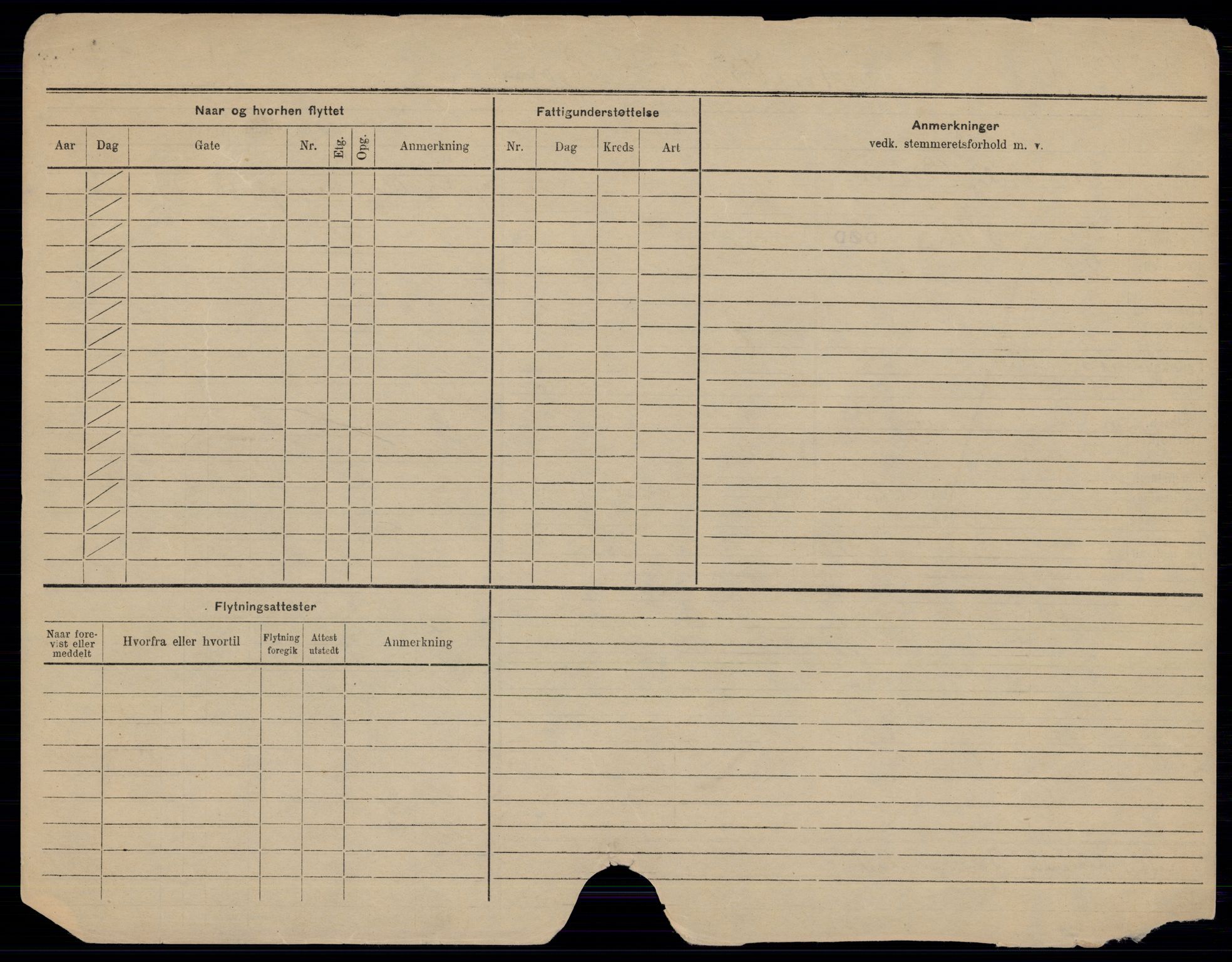 Oslo folkeregister, Registerkort, SAO/A-11715/G/Gb/L0028: Menn, 1919