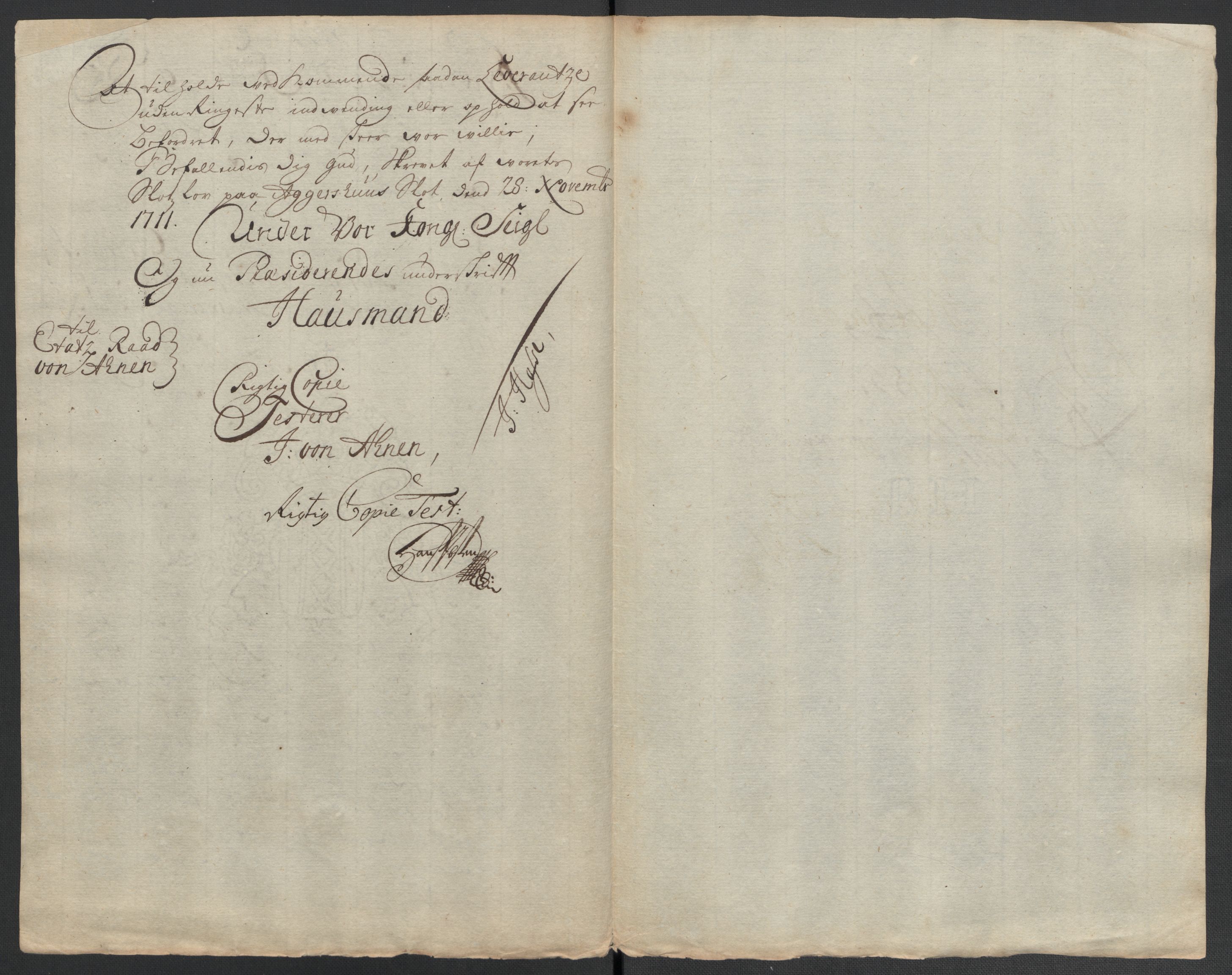 Rentekammeret inntil 1814, Reviderte regnskaper, Fogderegnskap, AV/RA-EA-4092/R60/L3962: Fogderegnskap Orkdal og Gauldal, 1711, s. 231