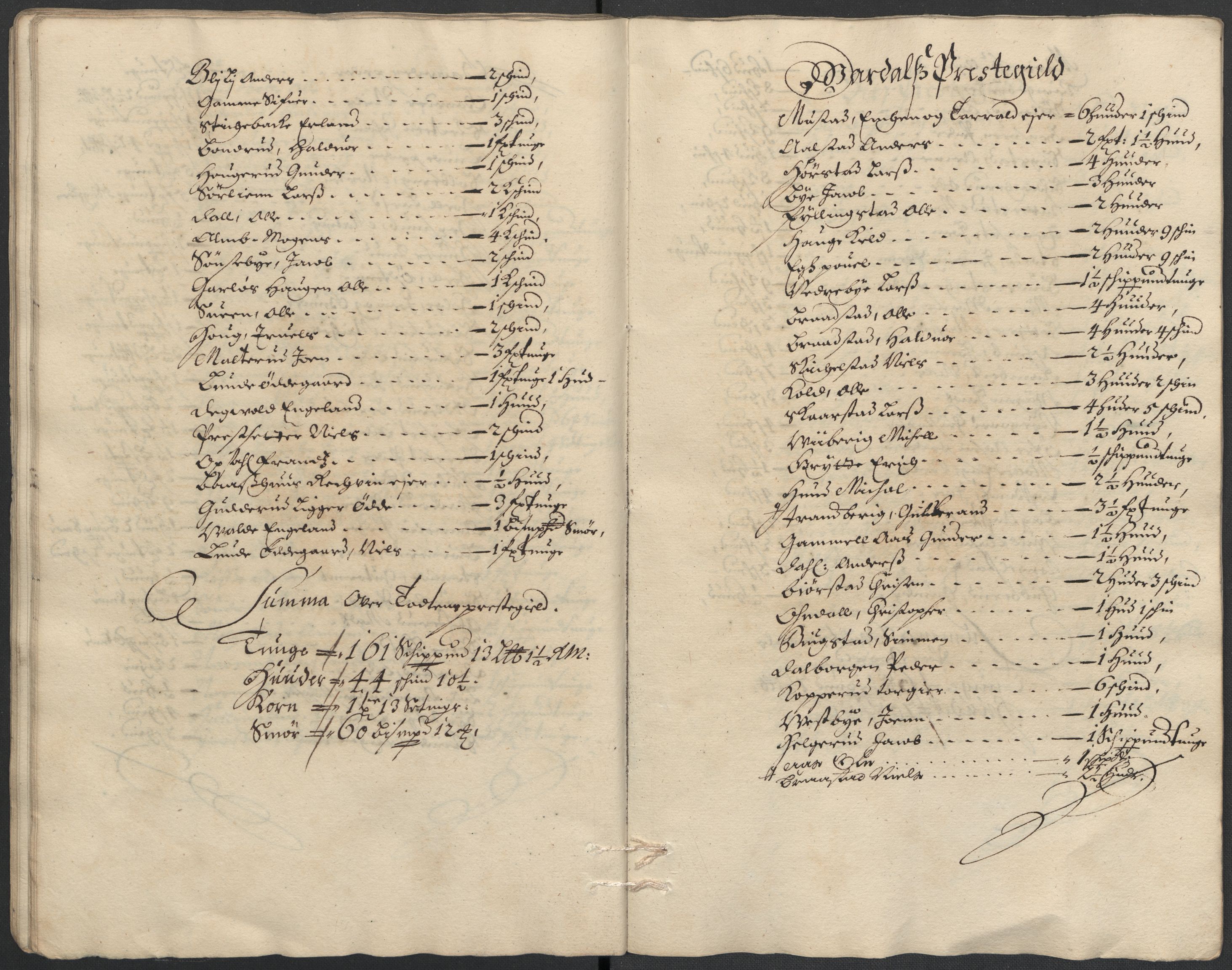 Rentekammeret inntil 1814, Reviderte regnskaper, Fogderegnskap, AV/RA-EA-4092/R18/L1297: Fogderegnskap Hadeland, Toten og Valdres, 1699, s. 427