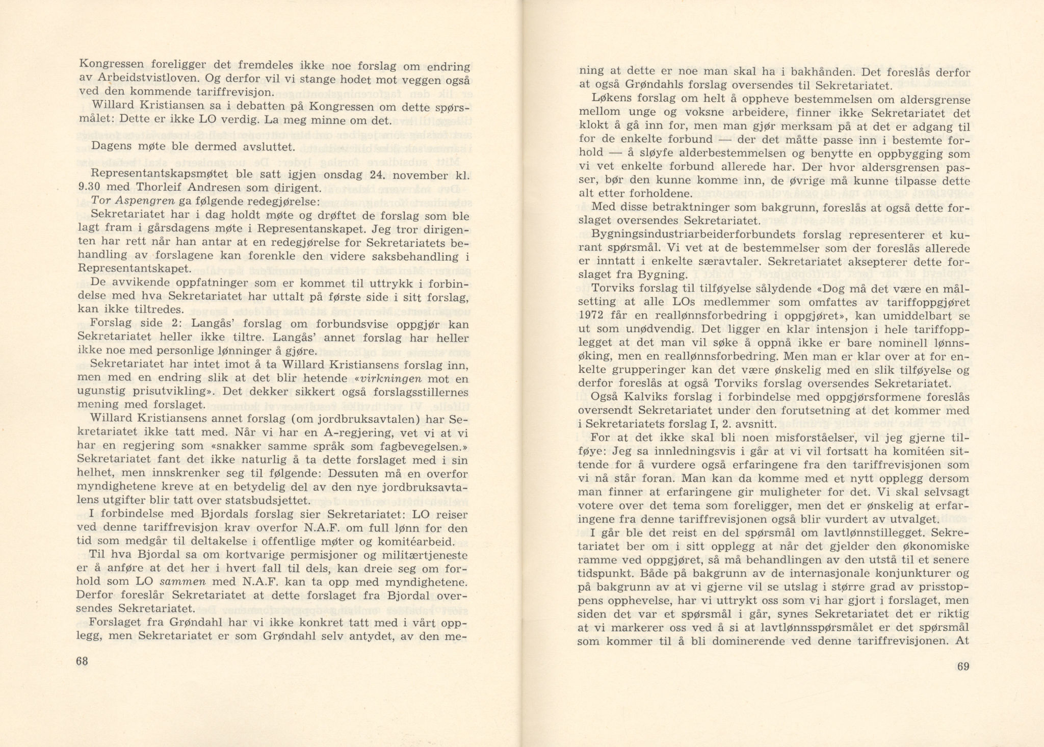 Landsorganisasjonen i Norge, AAB/ARK-1579, 1953-1977, s. 887