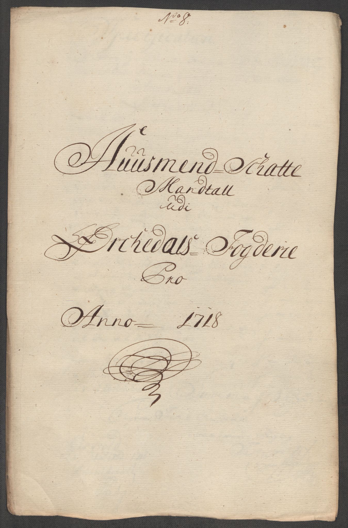 Rentekammeret inntil 1814, Reviderte regnskaper, Fogderegnskap, RA/EA-4092/R60/L3971: Fogderegnskap Orkdal og Gauldal, 1718, s. 138