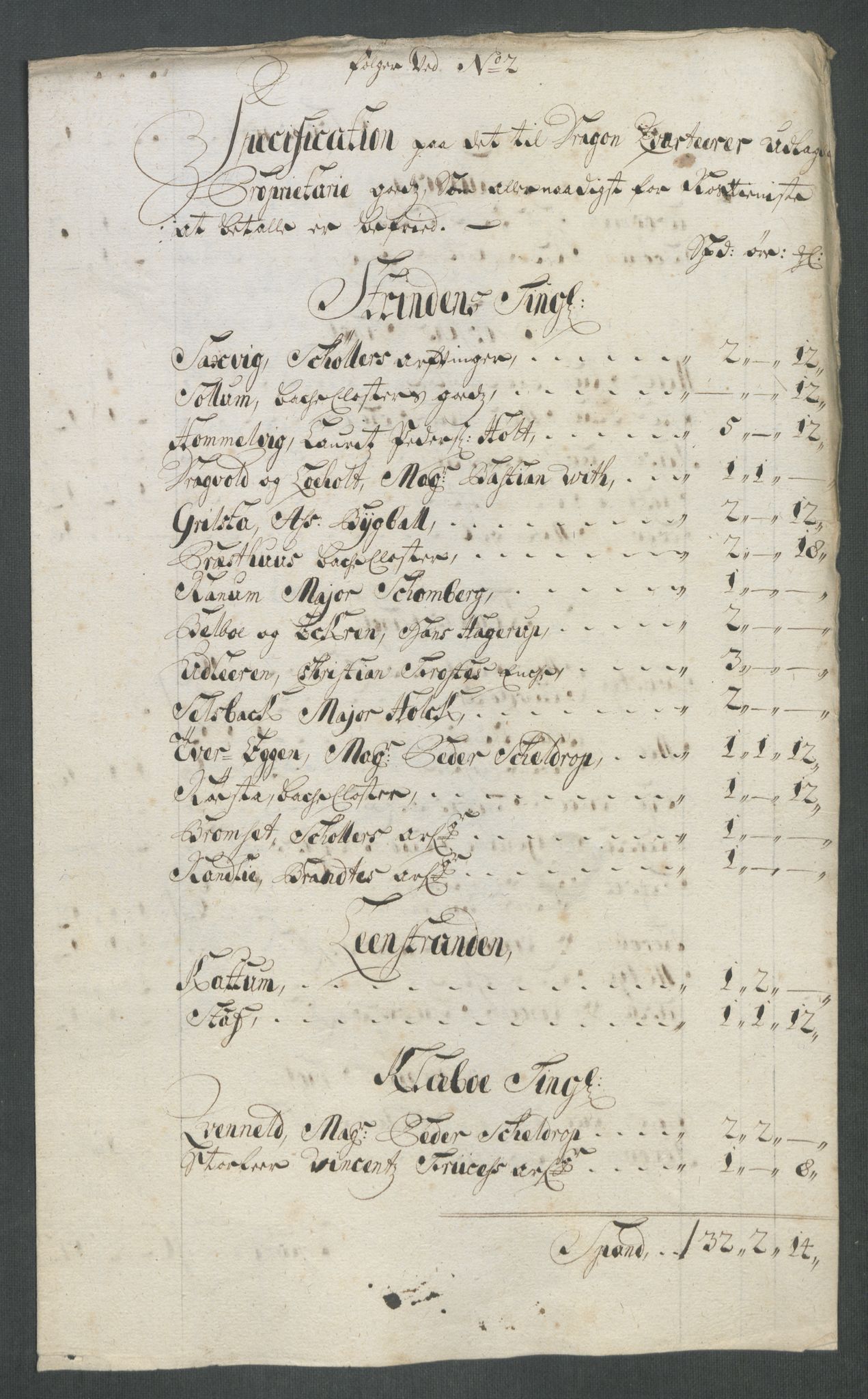 Rentekammeret inntil 1814, Reviderte regnskaper, Fogderegnskap, RA/EA-4092/R61/L4113: Fogderegnskap Strinda og Selbu, 1712-1713, s. 72