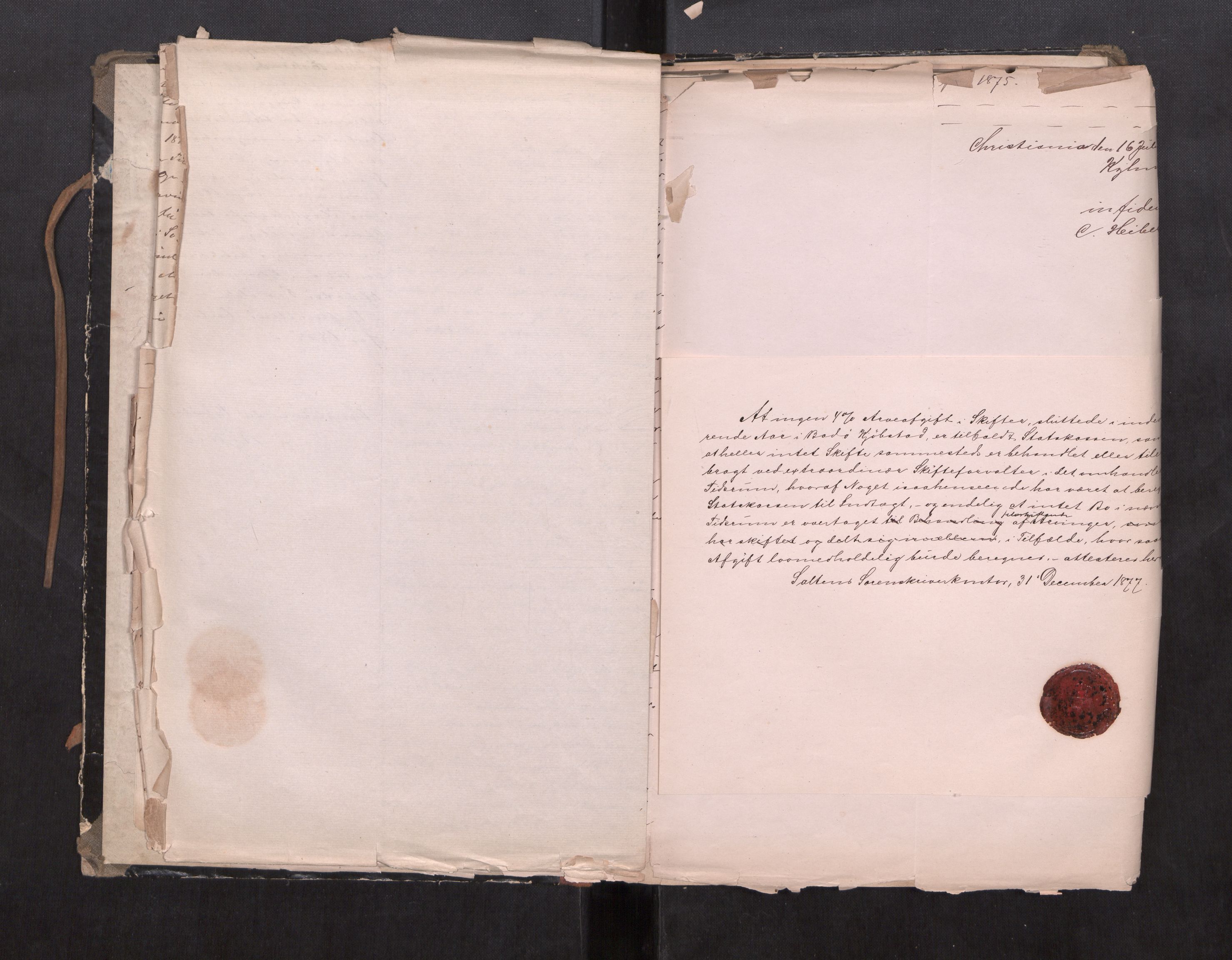 Salten sorenskriveri, AV/SAT-A-4578/1/3/3L/L0001: Dødsfallprotokoll, 1863-1876