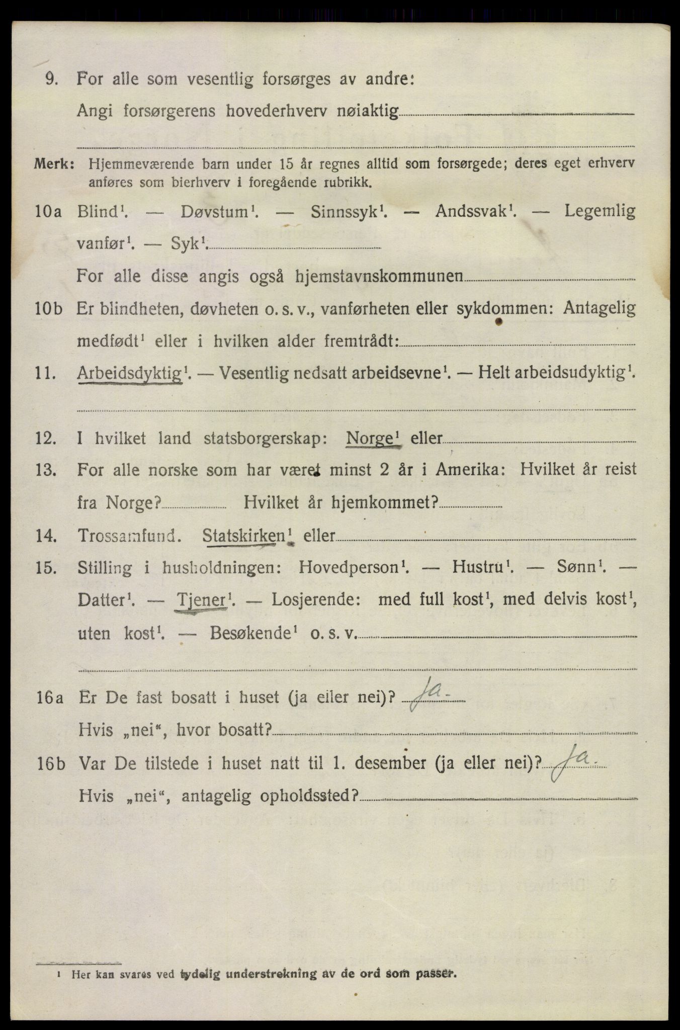 SAKO, Folketelling 1920 for 0825 Hovin herred, 1920, s. 1734