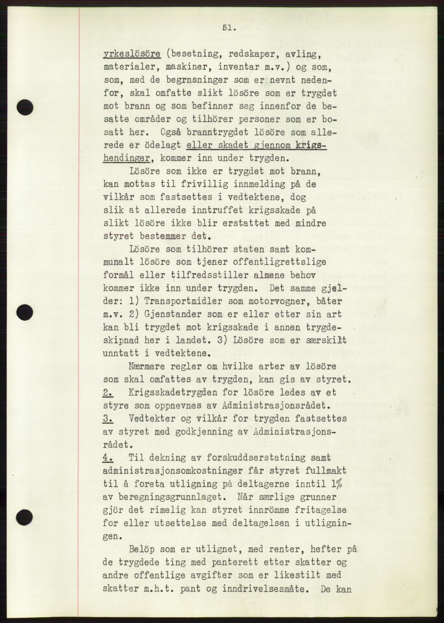 Administrasjonsrådet, AV/RA-S-1004/A/L0002: Vedtaksprotokoll 16/4-25/9, 1940, s. 55