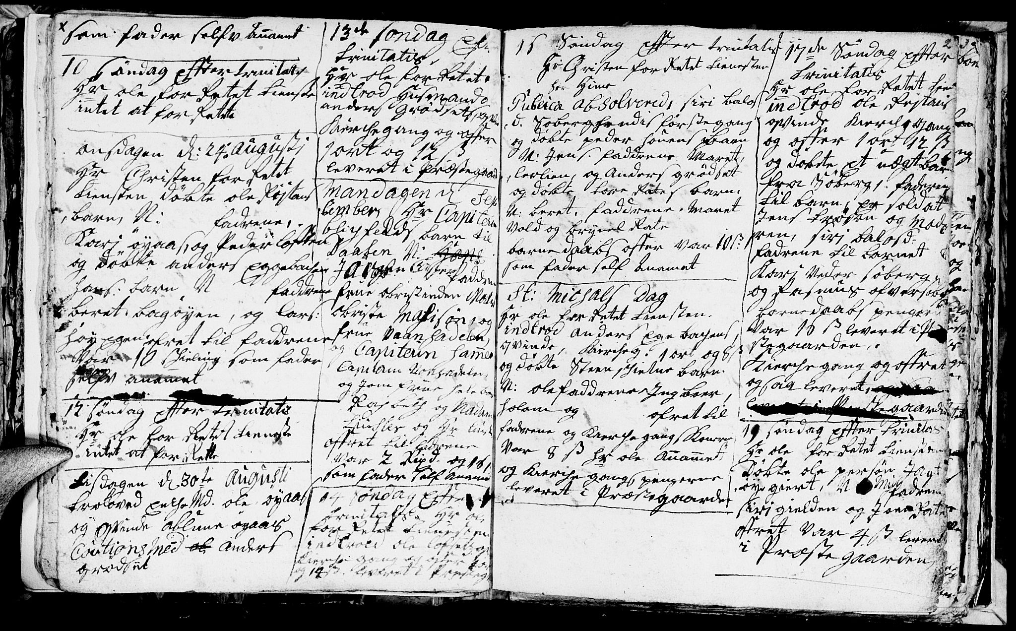 Ministerialprotokoller, klokkerbøker og fødselsregistre - Sør-Trøndelag, AV/SAT-A-1456/691/L1090: Klokkerbok nr. 691C01, 1732-1742