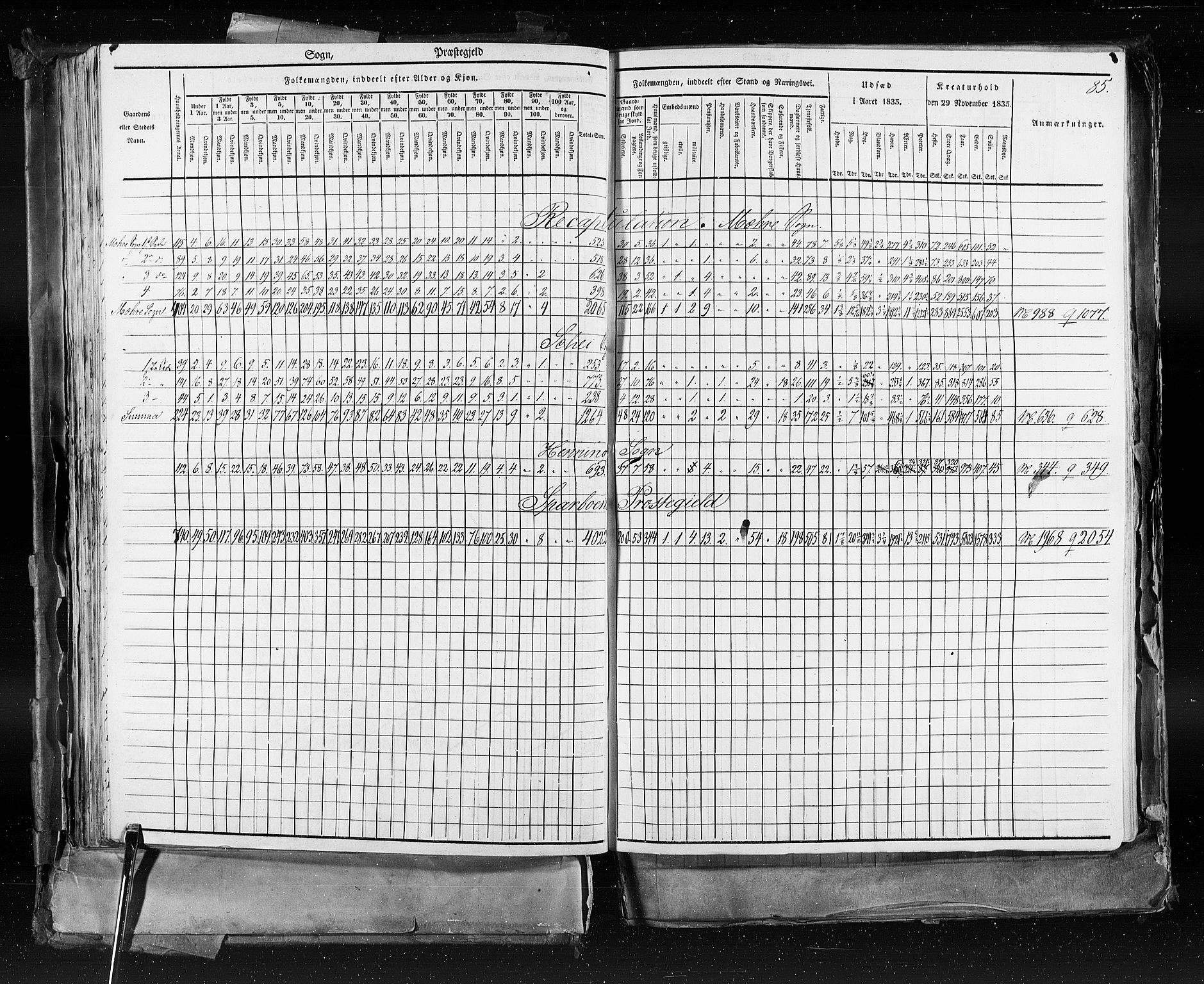 RA, Folketellingen 1835, bind 9: Nordre Trondhjem amt, Nordland amt og Finnmarken amt, 1835, s. 85