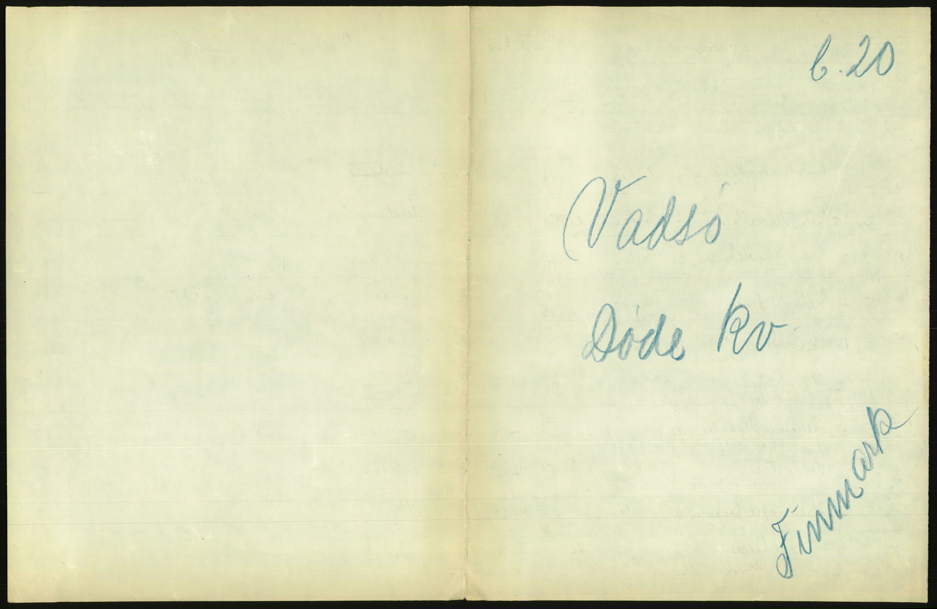 Statistisk sentralbyrå, Sosiodemografiske emner, Befolkning, AV/RA-S-2228/D/Df/Dfc/Dfcf/L0044: Finnmark fylke: Levendefødte menn og kvinner, gifte. døde, dødfødte. Bygder og byer., 1926, s. 451