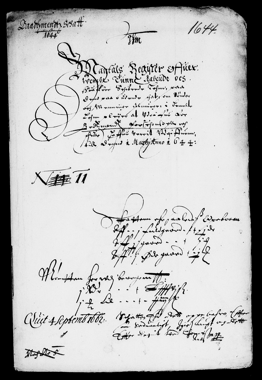 Rentekammeret inntil 1814, Reviderte regnskaper, Lensregnskaper, AV/RA-EA-5023/R/Rb/Rbc/L0005: Tune, Åbygge og Veme len, 1642-1644