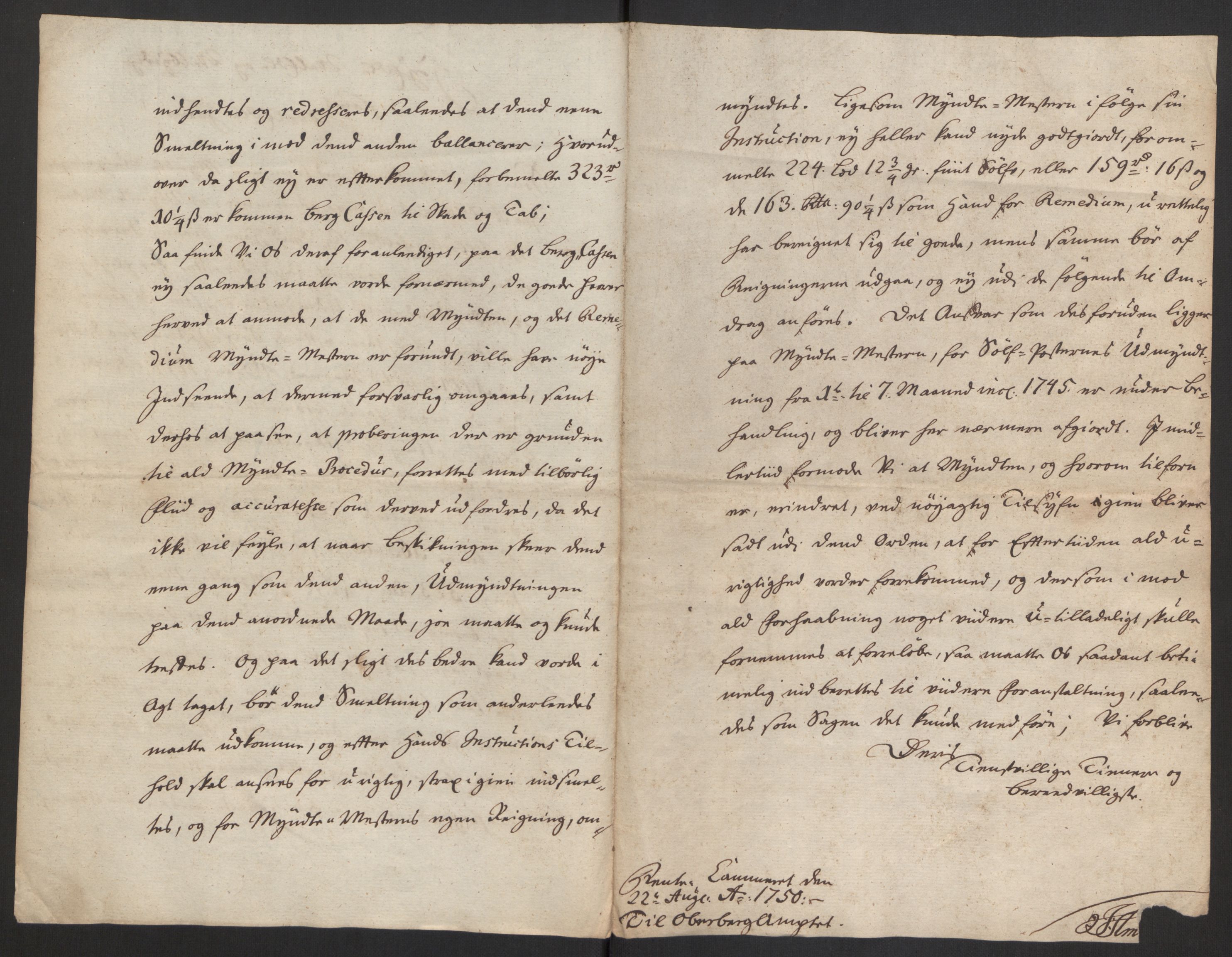 Rentekammeret inntil 1814, Realistisk ordnet avdeling, AV/RA-EA-4070/Oa/L0014: [Y17]: Forskjellige dokumenter om Kongsbergs mynt, 1723-1765, s. 137
