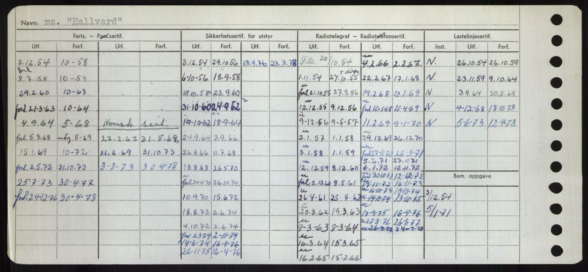 Sjøfartsdirektoratet med forløpere, Skipsmålingen, RA/S-1627/H/Hd/L0014: Fartøy, H-Havl, s. 138