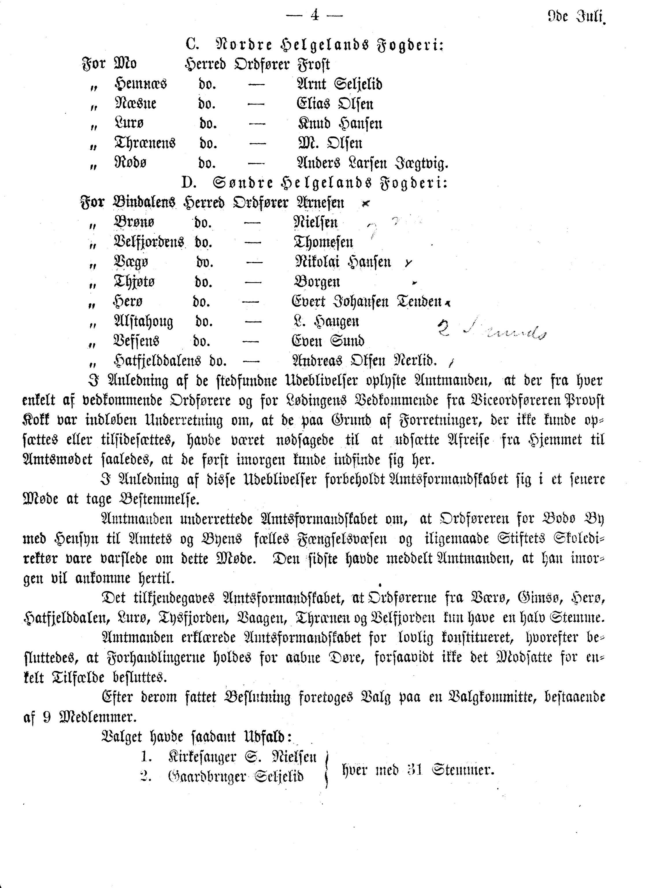 Nordland Fylkeskommune. Fylkestinget, AIN/NFK-17/176/A/Ac/L0010: Fylkestingsforhandlinger 1874-1880, 1874-1880