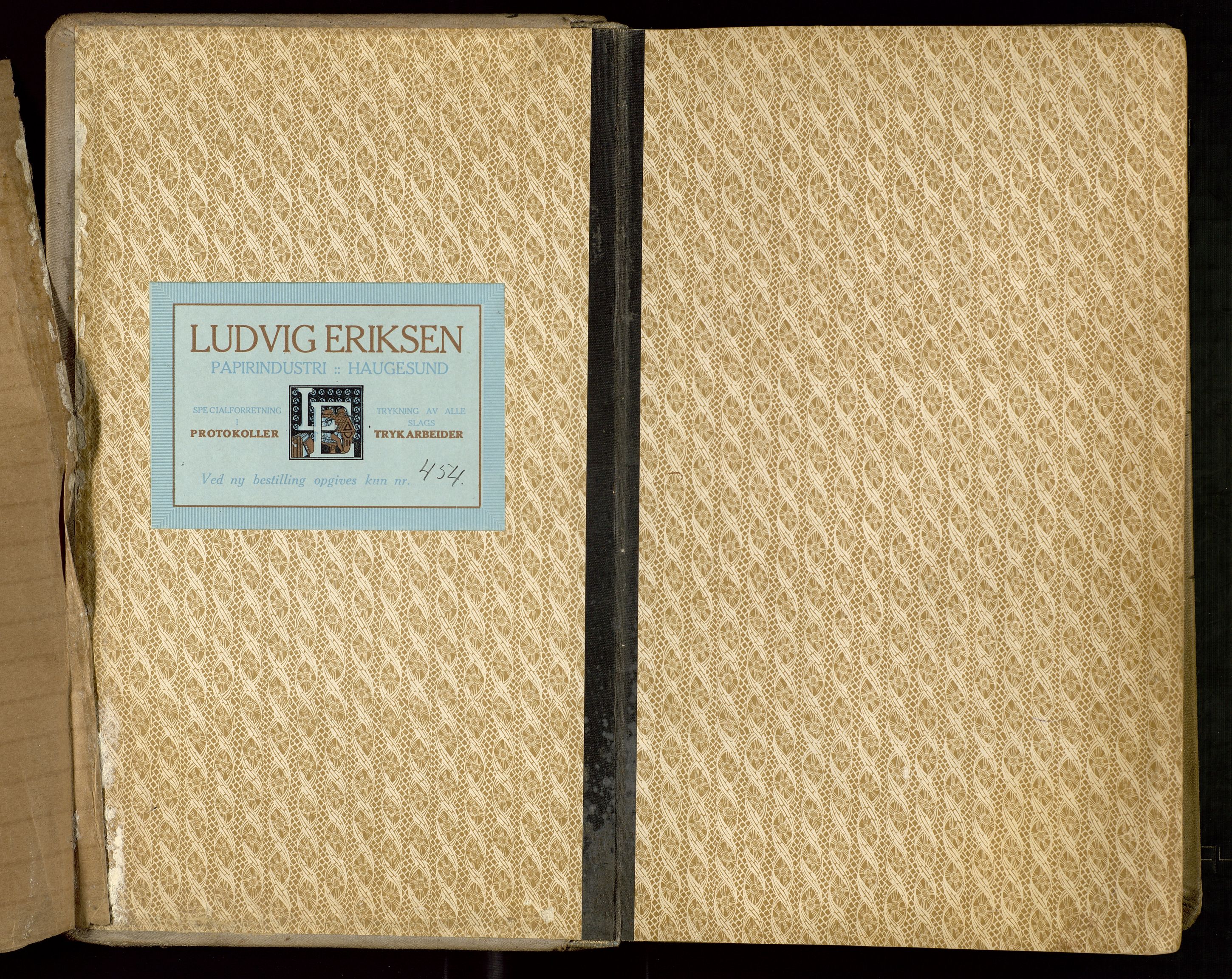 Haugesund politikammer, AV/SAST-A-100440/K/L0002: Passprotokoll 5. 3. 1919-5. 8. 1922, 1919-1922, s. 3