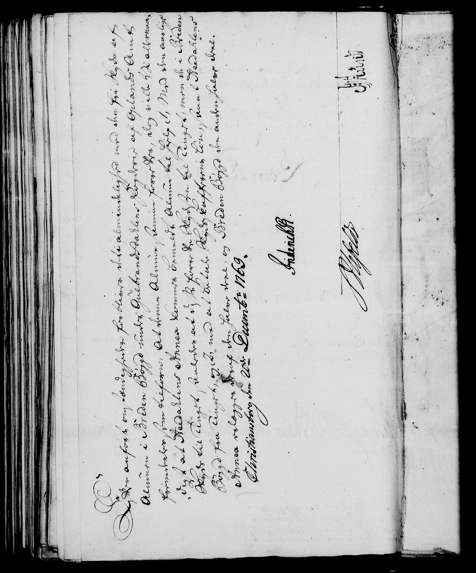 Rentekammeret, Kammerkanselliet, RA/EA-3111/G/Gf/Gfa/L0045: Norsk relasjons- og resolusjonsprotokoll (merket RK 52.45), 1763, s. 507