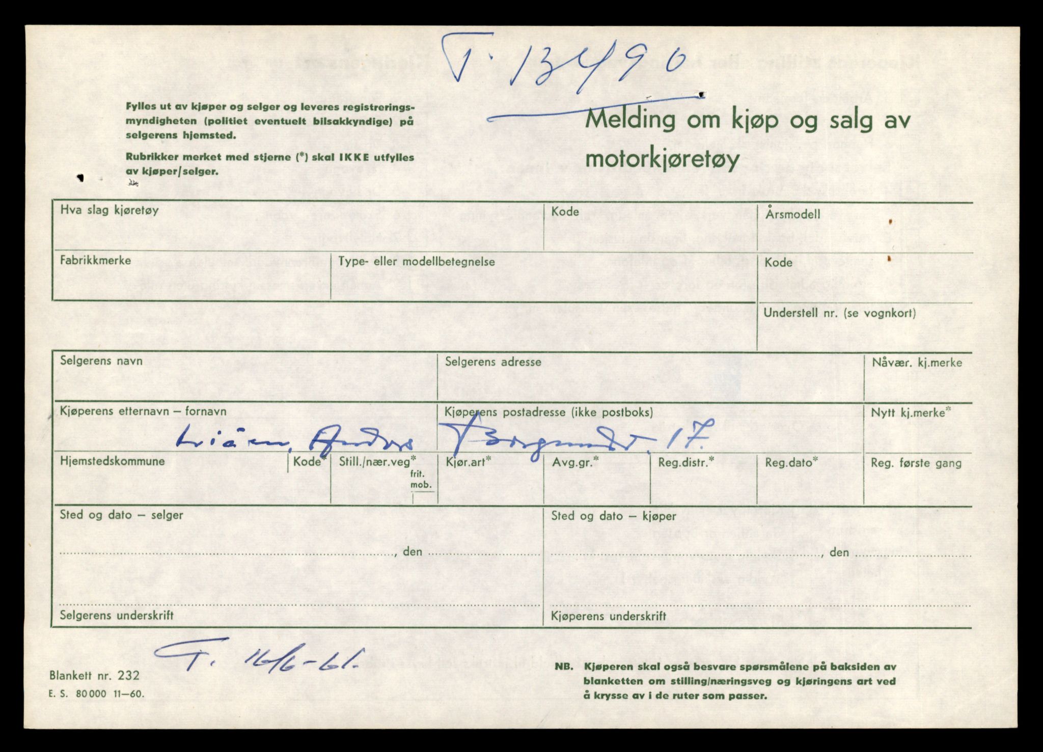 Møre og Romsdal vegkontor - Ålesund trafikkstasjon, AV/SAT-A-4099/F/Fe/L0039: Registreringskort for kjøretøy T 13361 - T 13530, 1927-1998, s. 2265