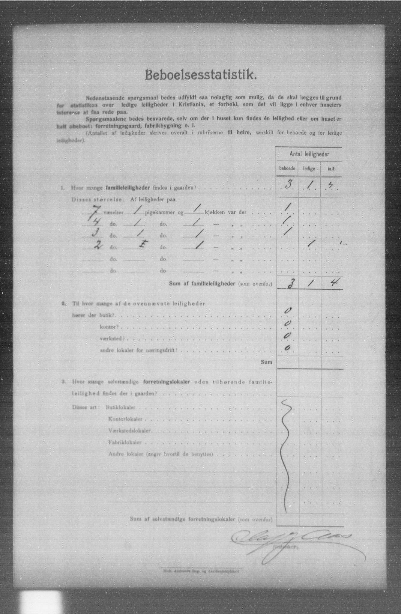 OBA, Kommunal folketelling 31.12.1904 for Kristiania kjøpstad, 1904, s. 9466