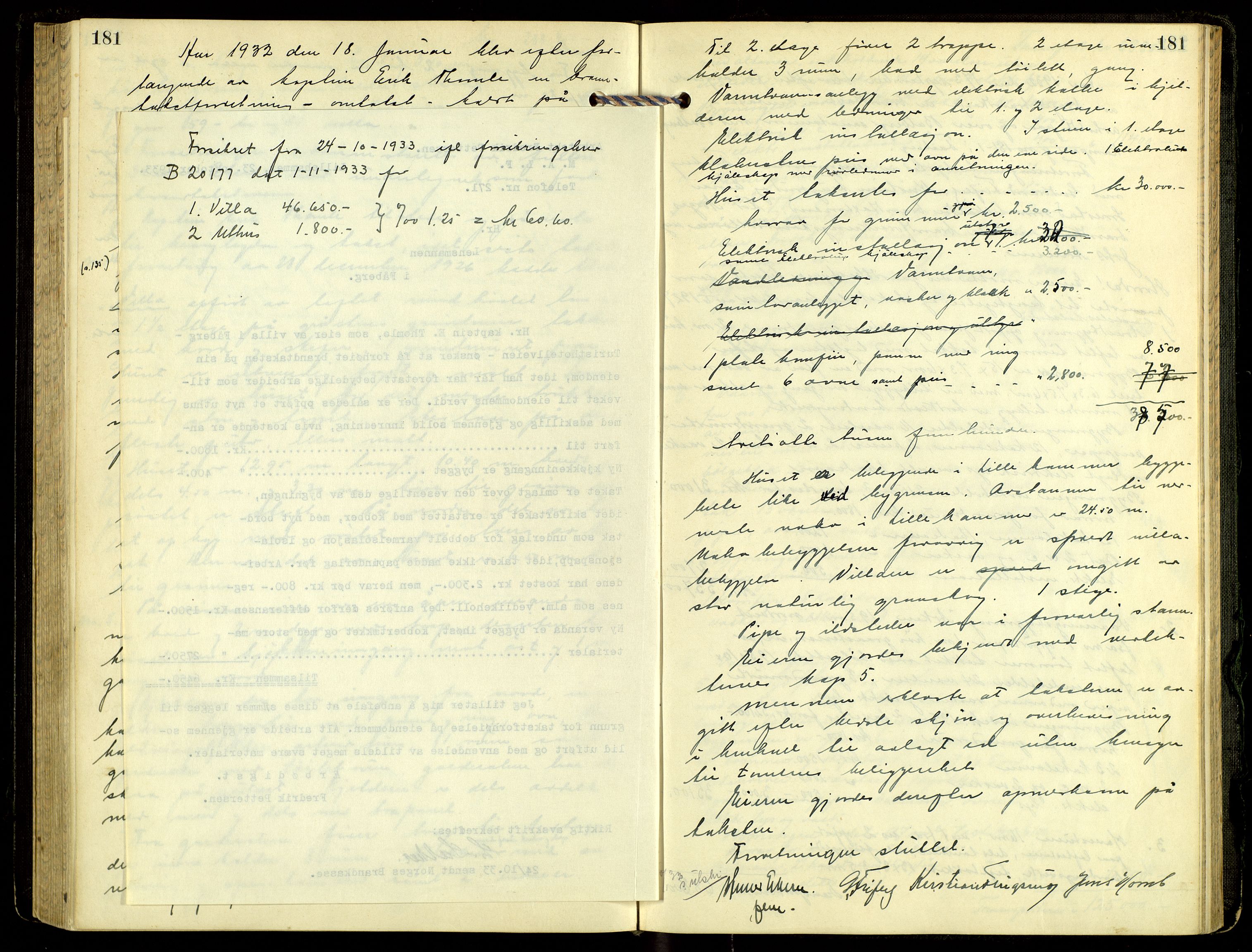 Norges Brannkasse, Fåberg, AV/SAH-NBRANF-041/F/L0002: Branntakstprotokoll, 1915-1942, s. 181