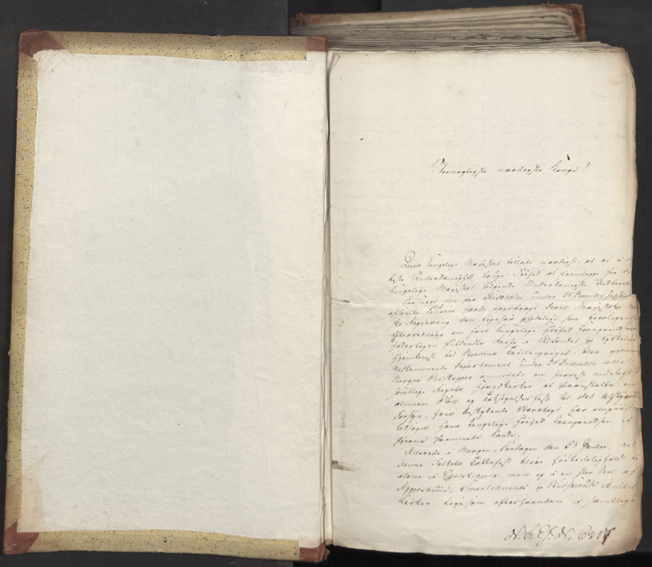 Statsrådsavdelingen i Stockholm, AV/RA-S-1003/D/Da/L0033: Regjeringsinnstillinger nr. 1-274, 1823, s. 3