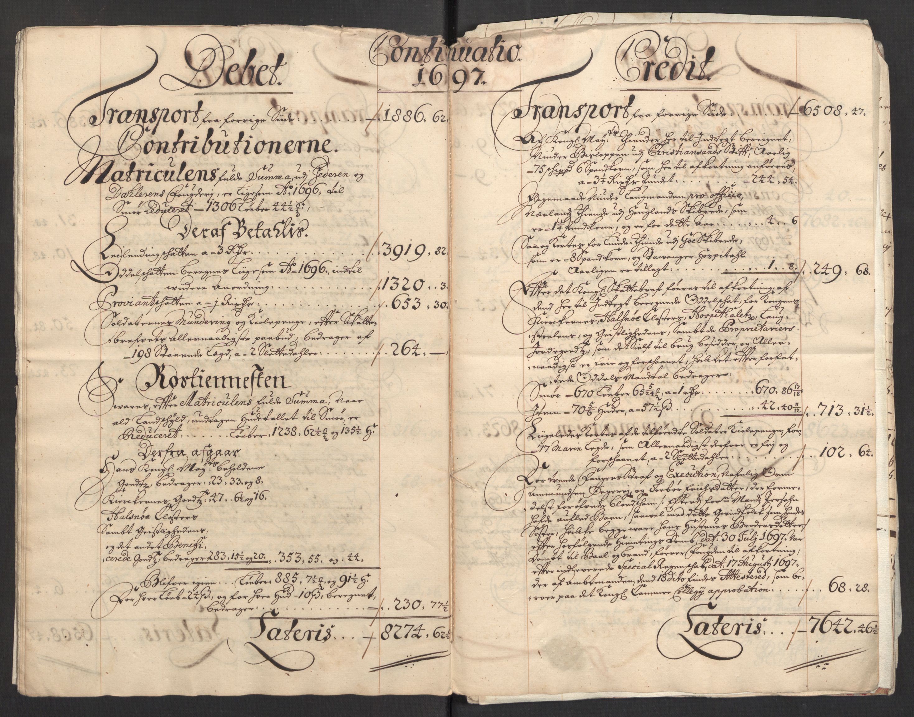 Rentekammeret inntil 1814, Reviderte regnskaper, Fogderegnskap, RA/EA-4092/R46/L2729: Fogderegnskap Jæren og Dalane, 1697-1698, s. 16