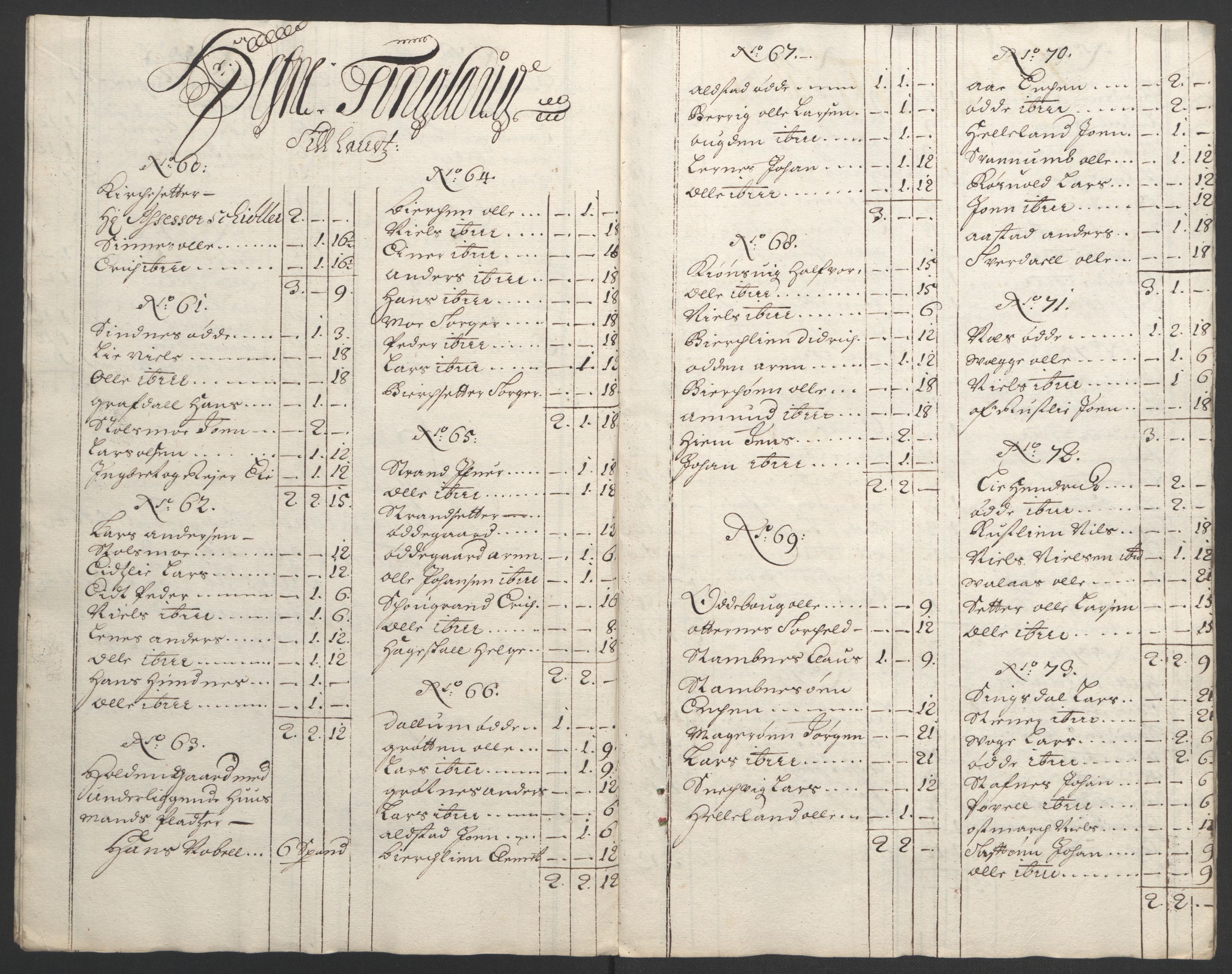 Rentekammeret inntil 1814, Reviderte regnskaper, Fogderegnskap, AV/RA-EA-4092/R57/L3849: Fogderegnskap Fosen, 1692-1693, s. 112