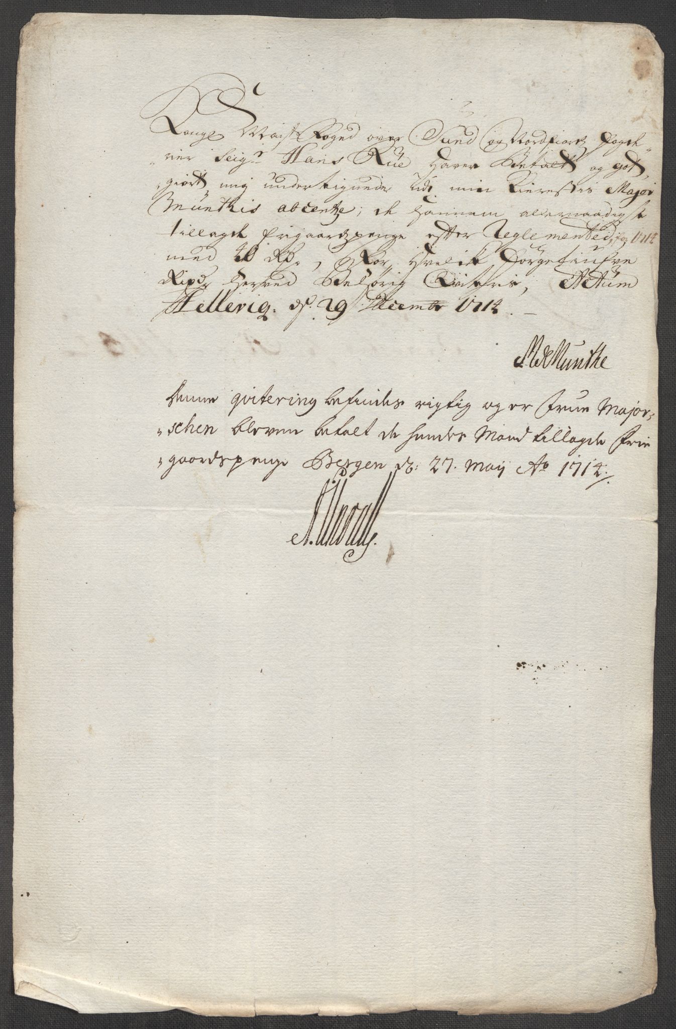 Rentekammeret inntil 1814, Reviderte regnskaper, Fogderegnskap, AV/RA-EA-4092/R53/L3438: Fogderegnskap Sunn- og Nordfjord, 1714, s. 329