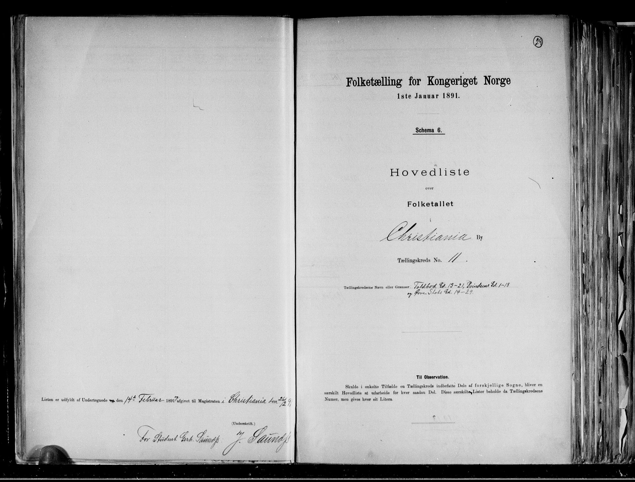 RA, Folketelling 1891 for 0301 Kristiania kjøpstad, 1891, s. 167