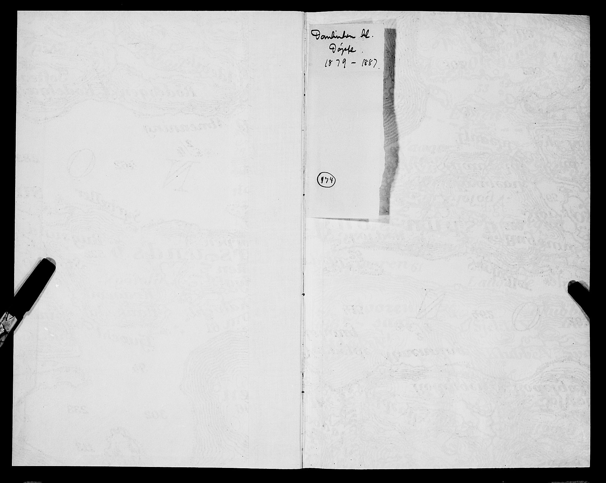 Domkirken sokneprestembete, SAB/A-74801/H/Hab/L0015: Klokkerbok nr. B 8, 1879-1887