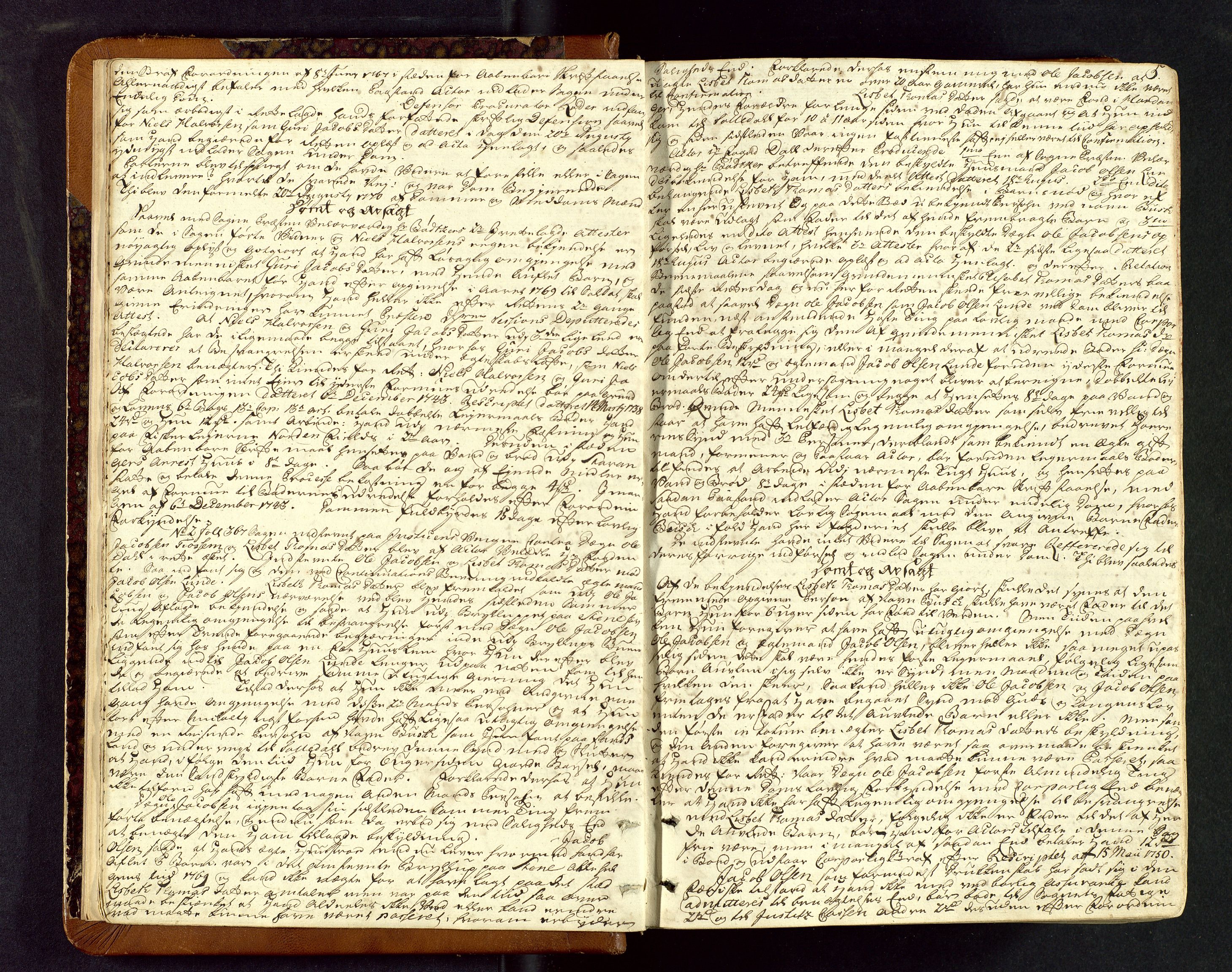 Ryfylke tingrett, AV/SAST-A-100055/001/I/IB/IBC/L0003: Tingbok, Ryfylke, 1770-1776, s. 4b-5a