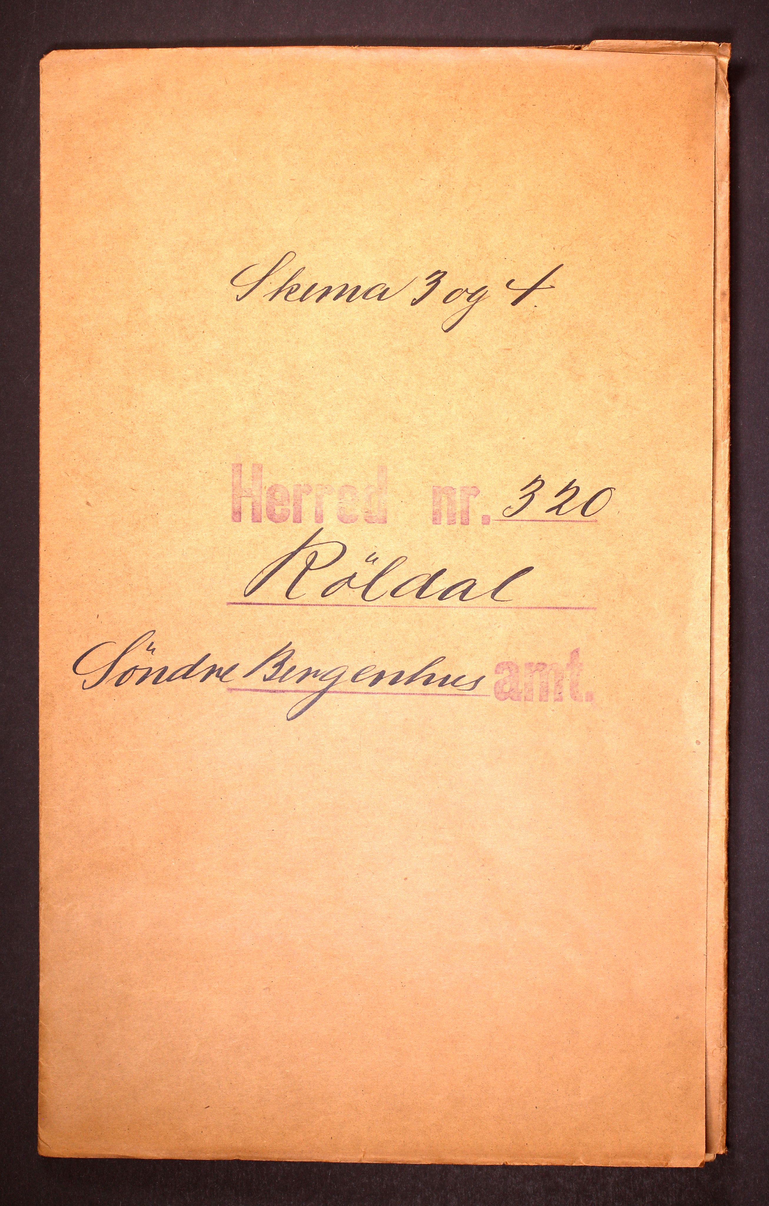 RA, Folketelling 1910 for 1229 Røldal herred, 1910, s. 1