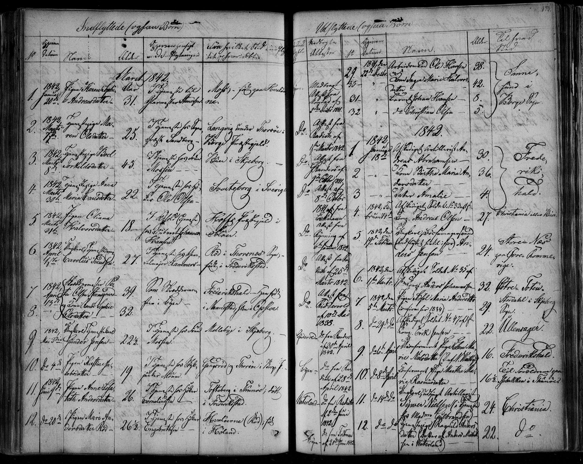 Fredrikstad prestekontor Kirkebøker, AV/SAO-A-11082/F/Fa/L0005: Ministerialbok nr. 5, 1835-1856, s. 373