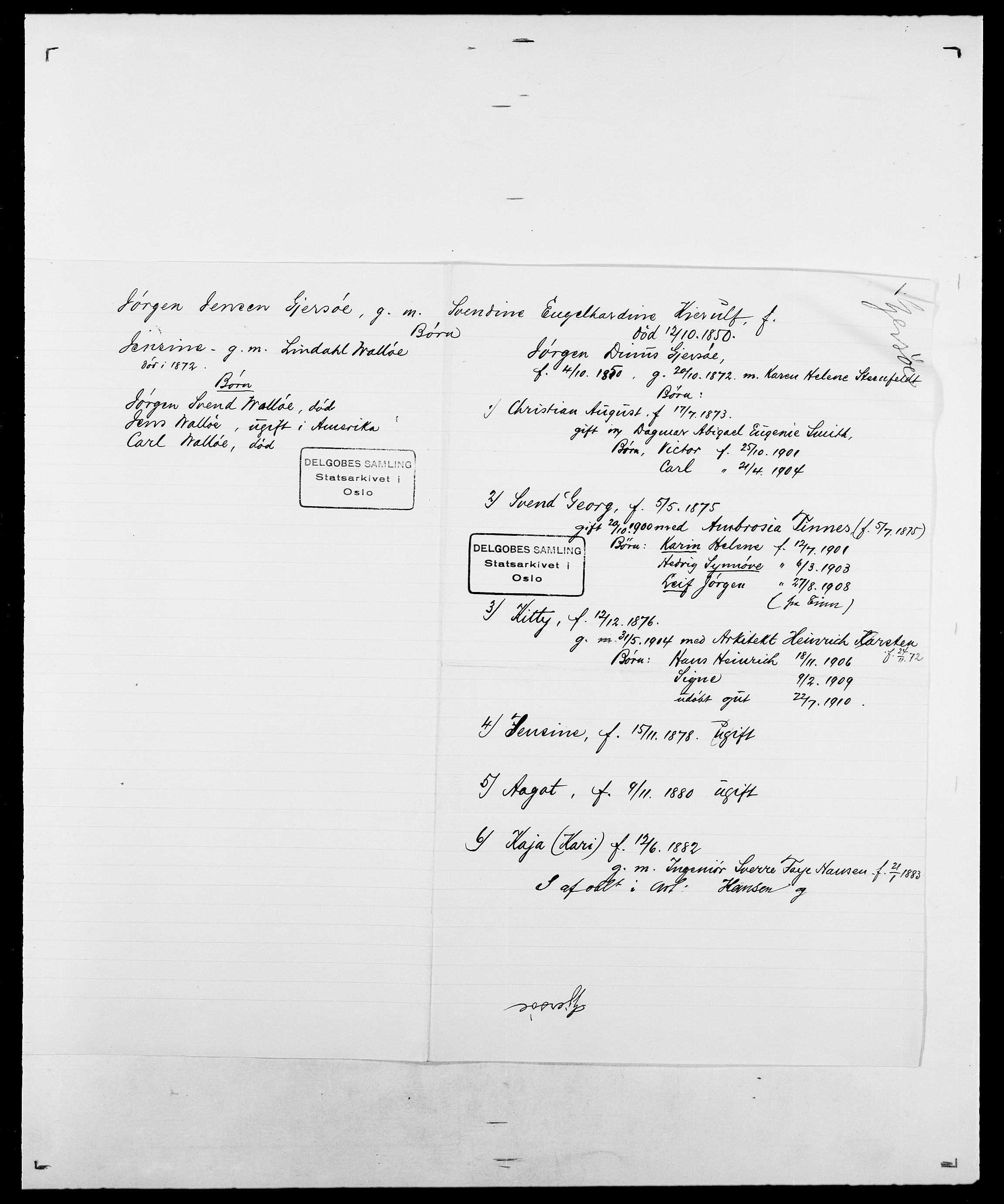 Delgobe, Charles Antoine - samling, AV/SAO-PAO-0038/D/Da/L0014: Giebdhausen - Grip, s. 156