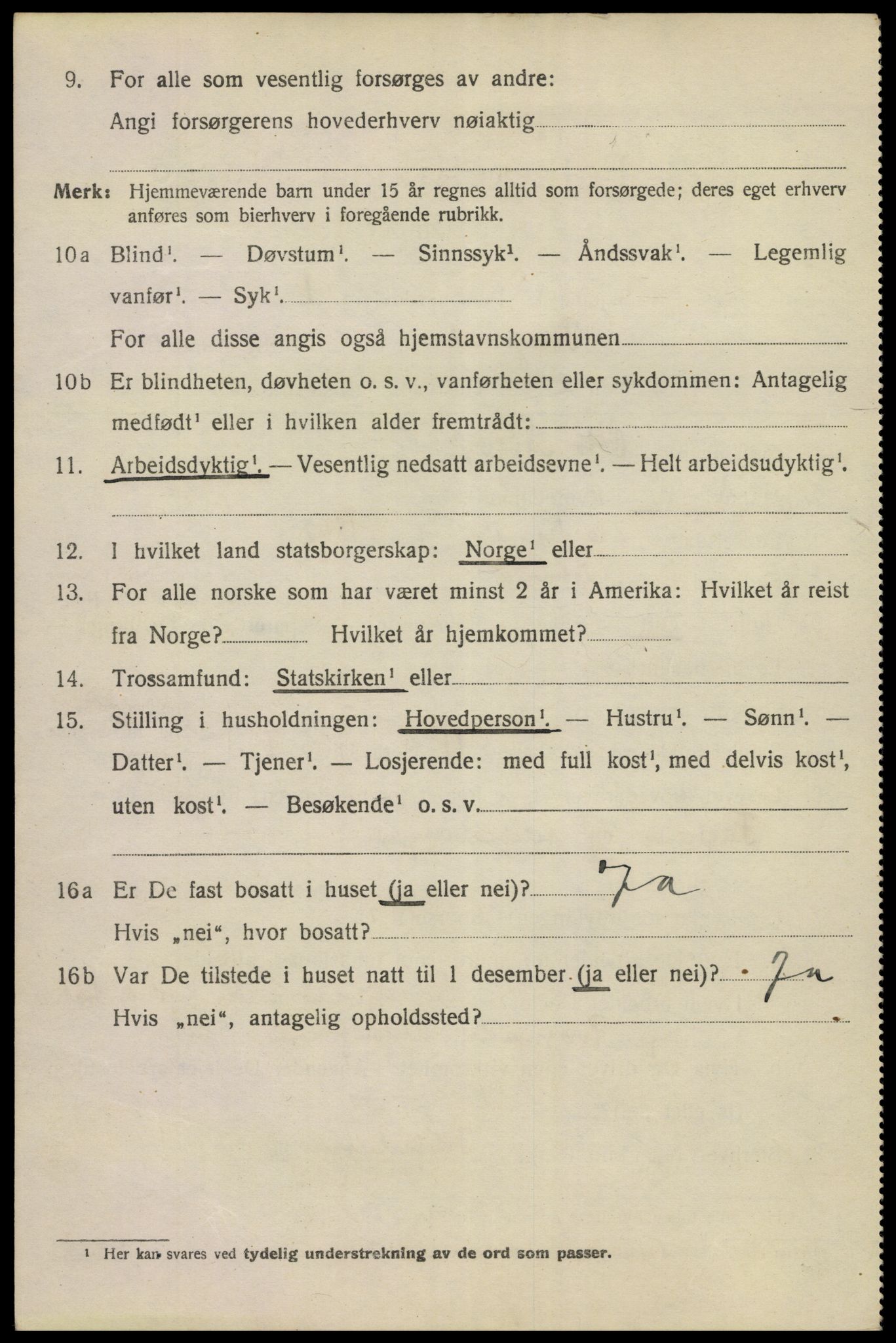 SAKO, Folketelling 1920 for 0805 Porsgrunn kjøpstad, 1920, s. 9450