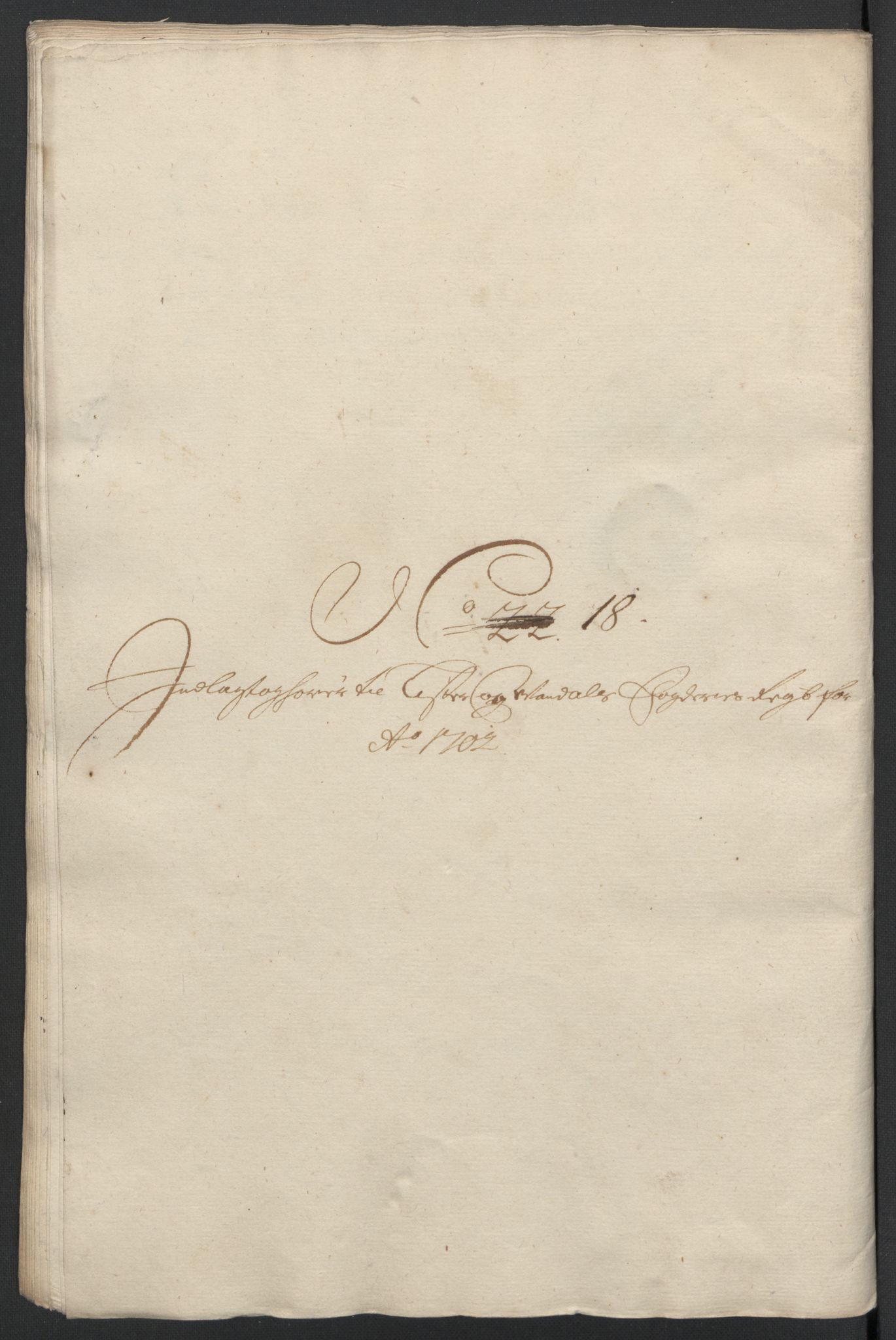 Rentekammeret inntil 1814, Reviderte regnskaper, Fogderegnskap, AV/RA-EA-4092/R43/L2549: Fogderegnskap Lista og Mandal, 1701-1702, s. 333